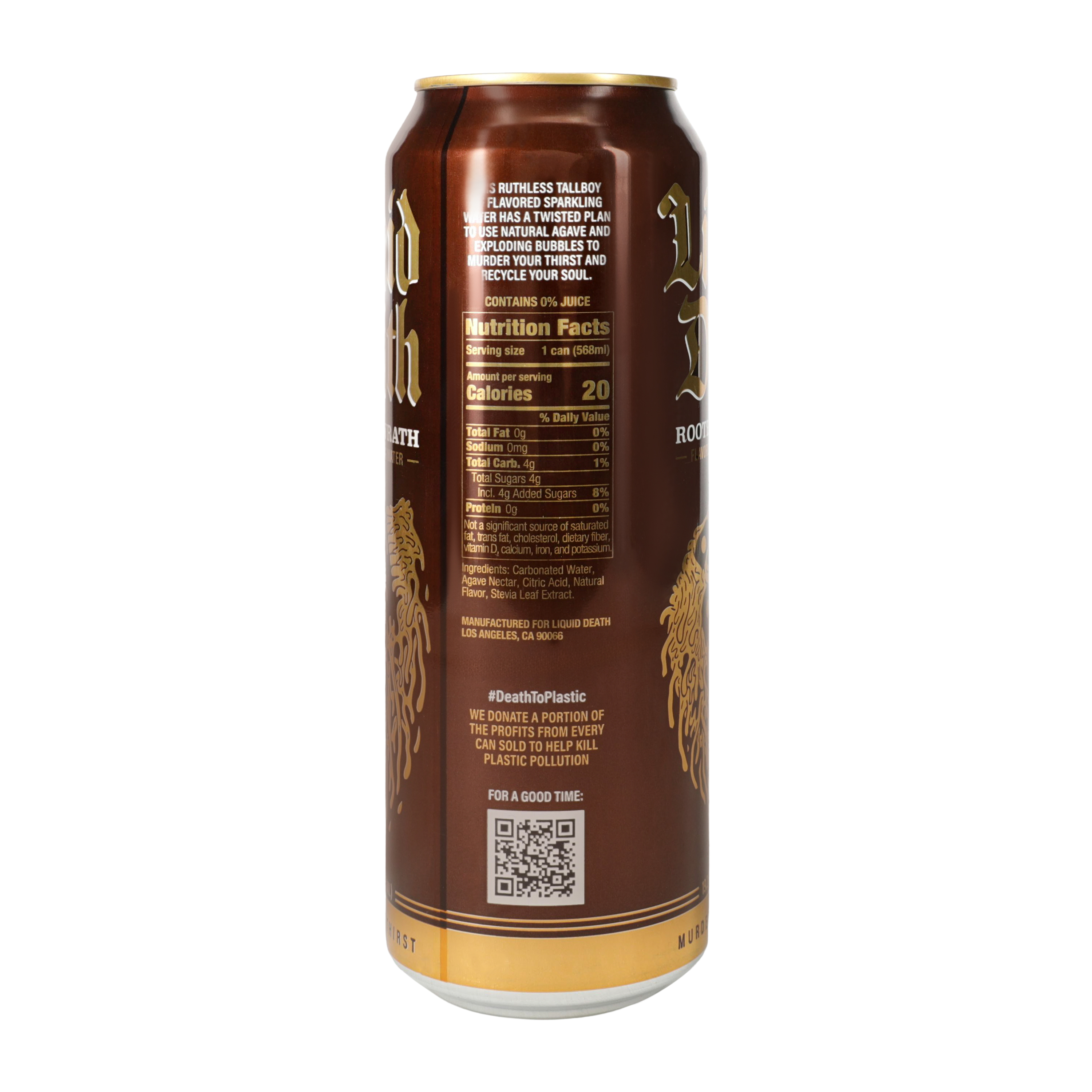 Liquid Death Rootbeer Wrath Sparkling Water 19.2oz