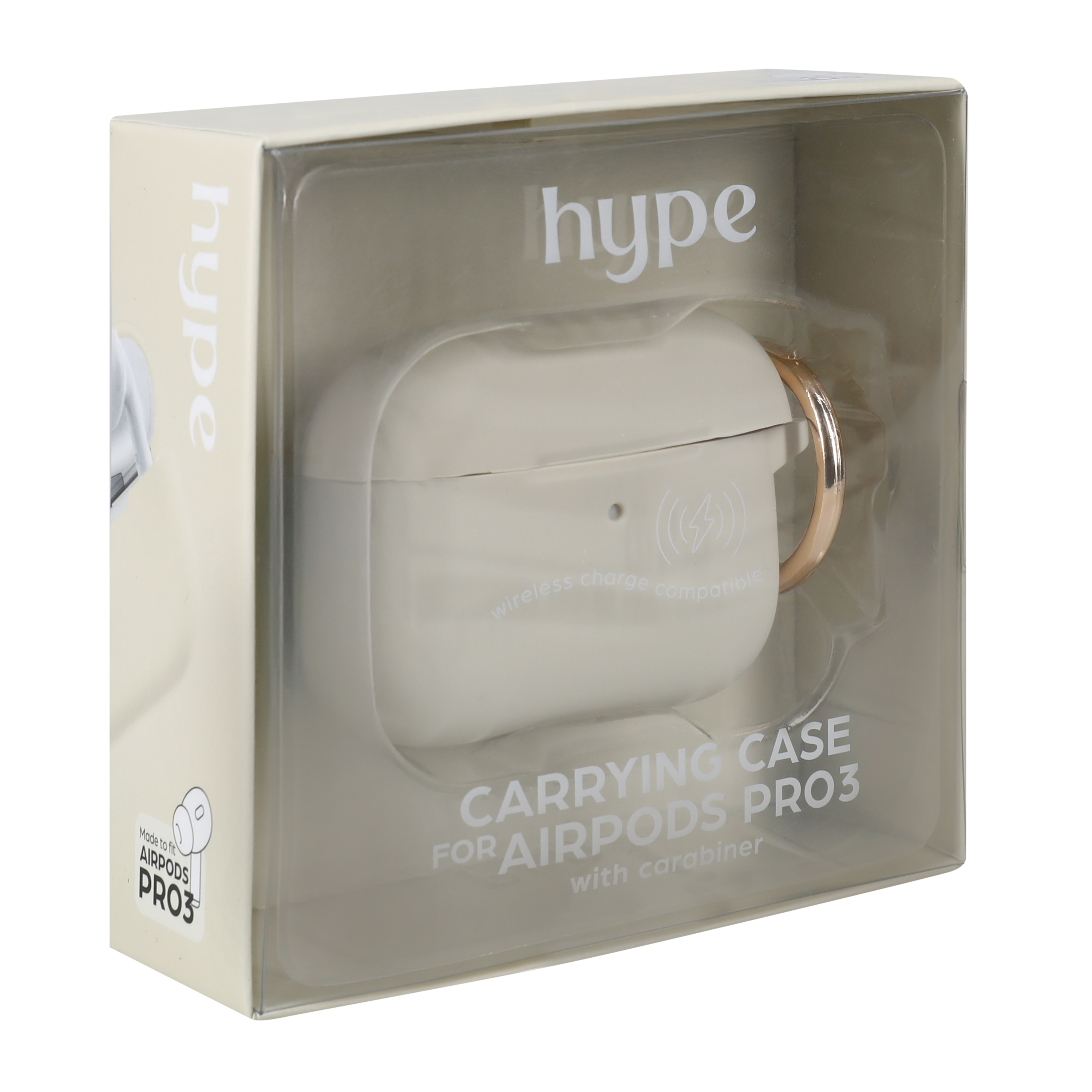 Hype AirPods® Carrying Case With Carabiner
