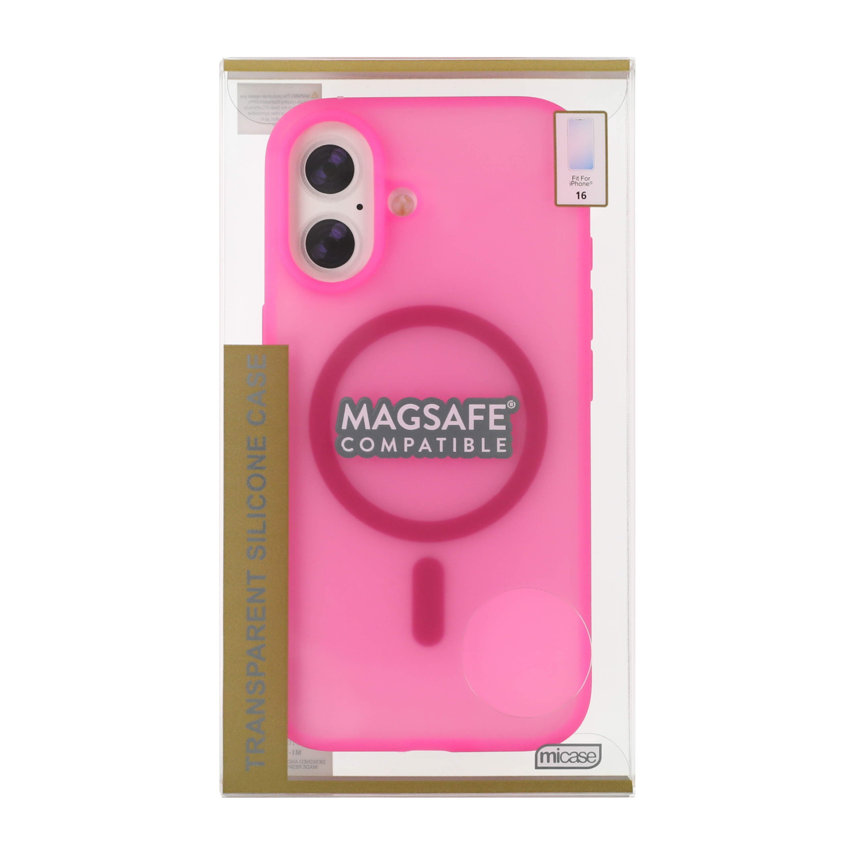 iPhone 16® MagSafe® Transparent Phone Case