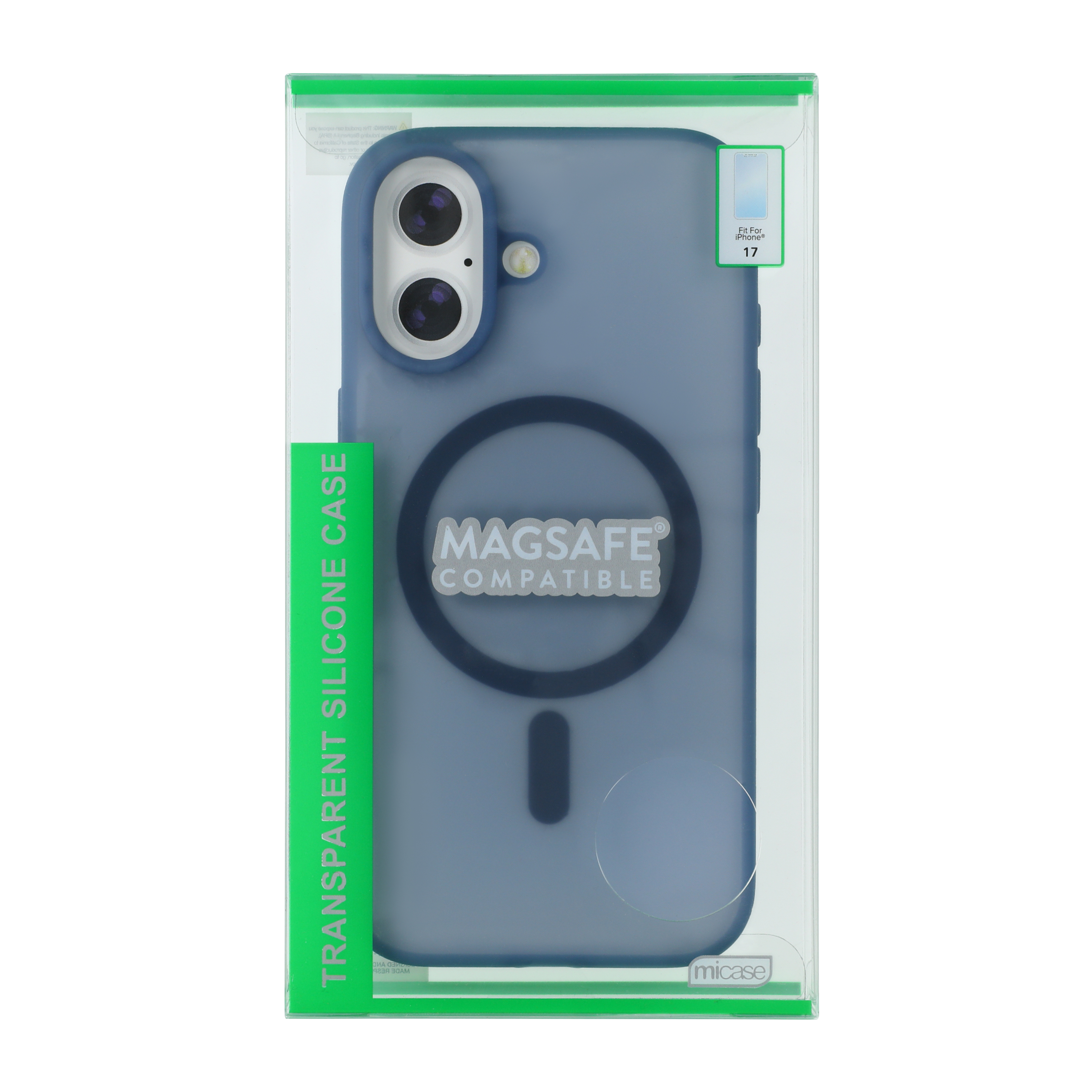 iPhone 17® Silicone MagSafe® Compatible Phone Case