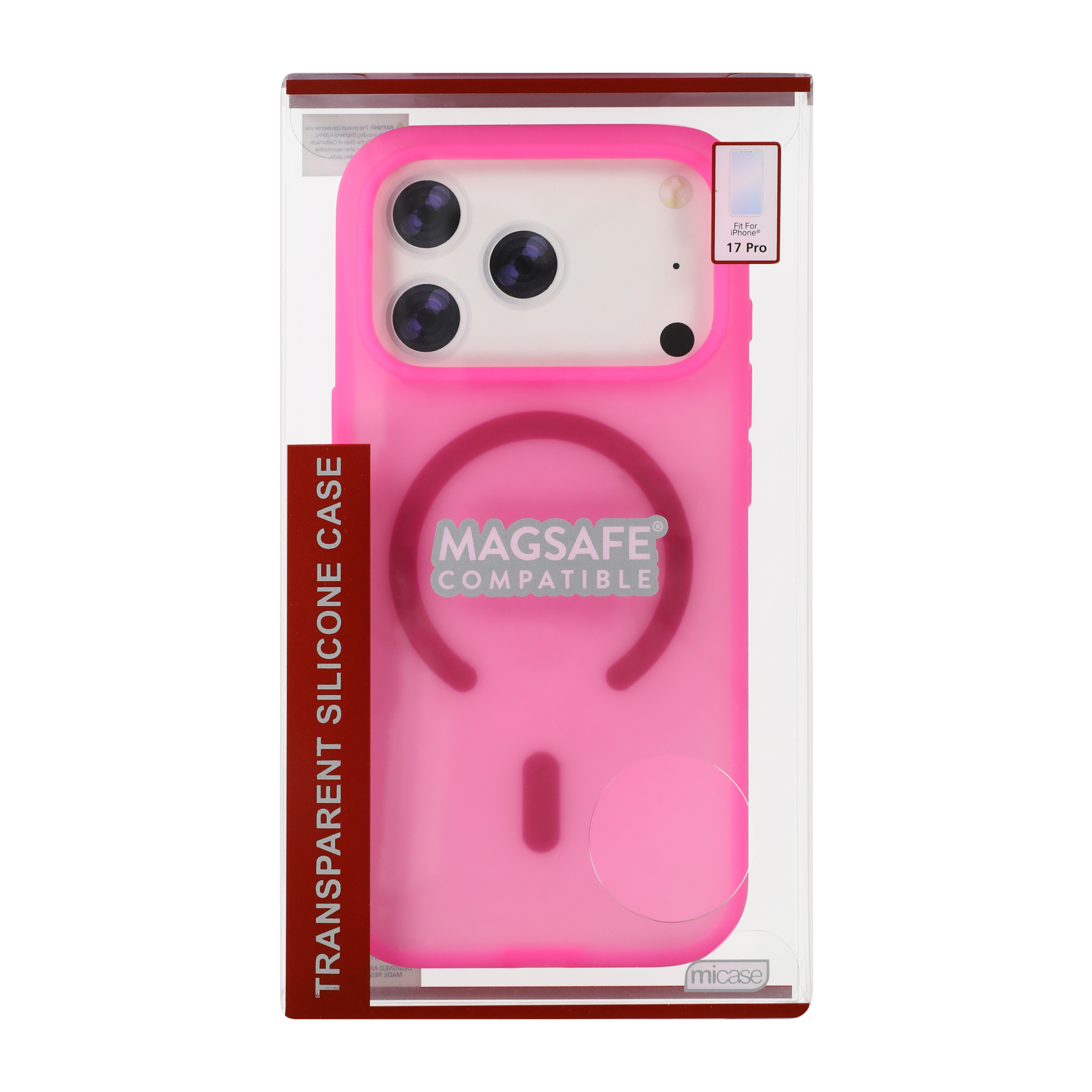 iPhone 17 Pro® Silicone MagSafe® Compatible Phone Case