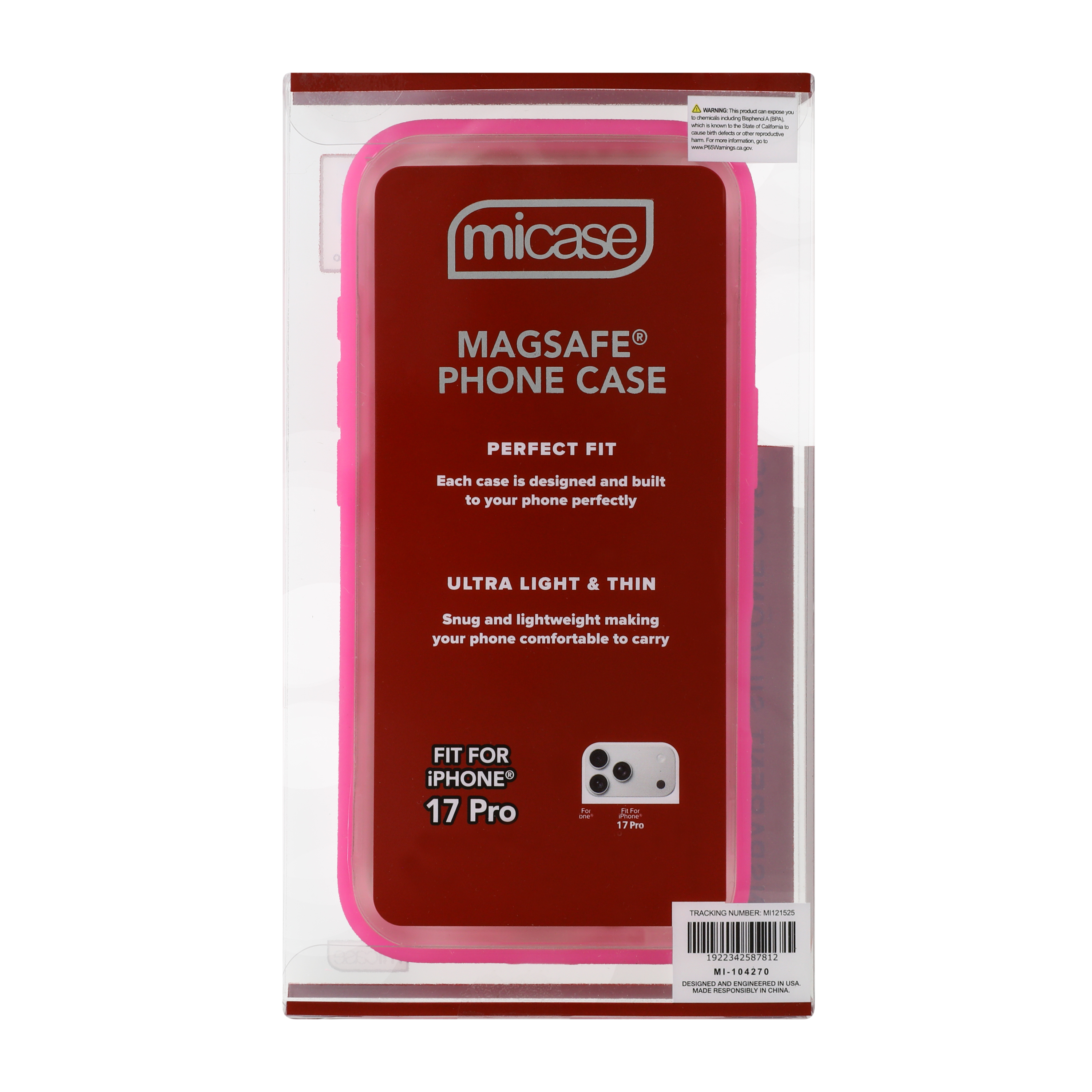 iPhone 17 Pro® Silicone MagSafe® Compatible Phone Case