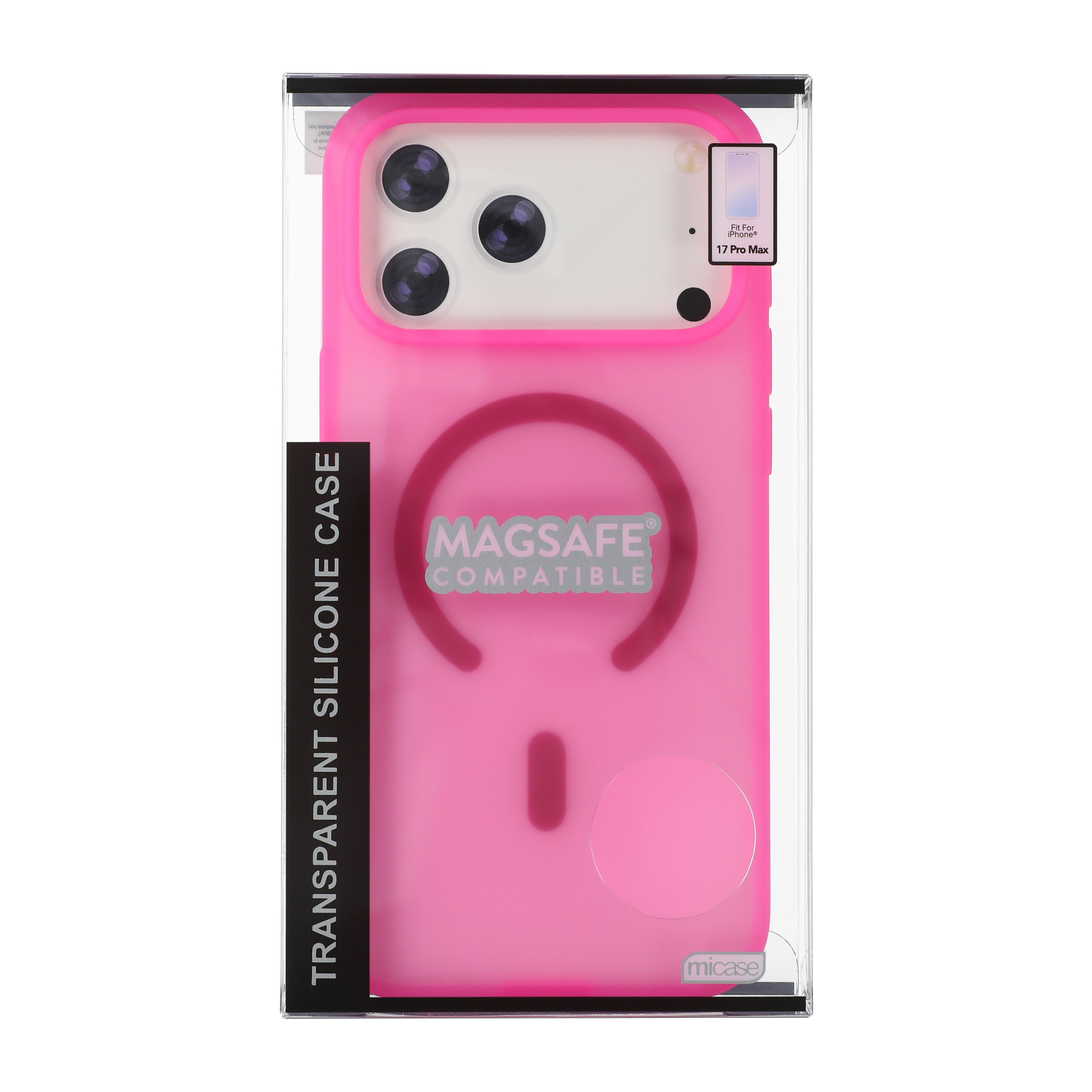 iPhone 17 Pro Max® MagSafe® Transparent Silicone Case