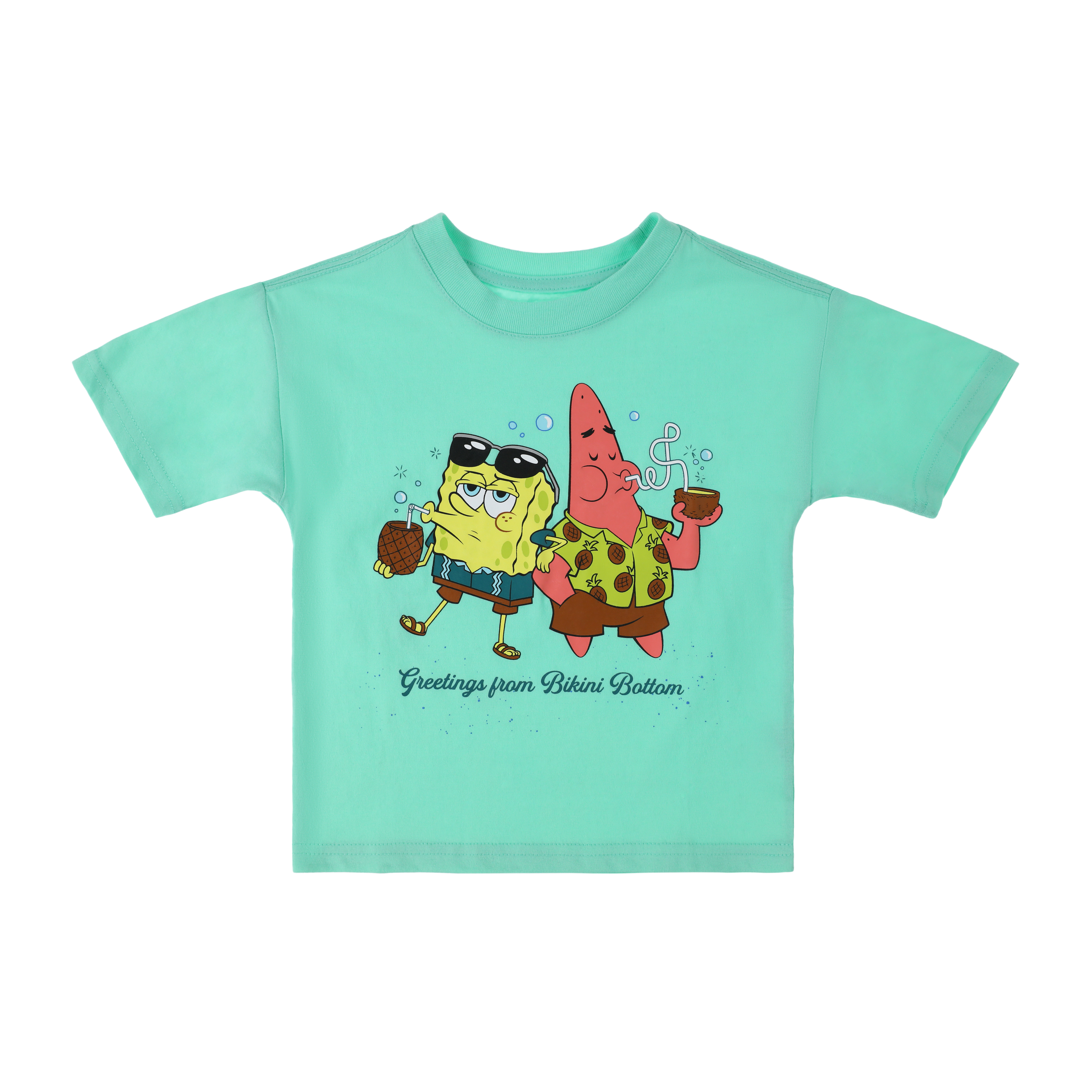 Kids SpongeBob SquarePants™ Bikini Bottom Greetings Graphic Tee
