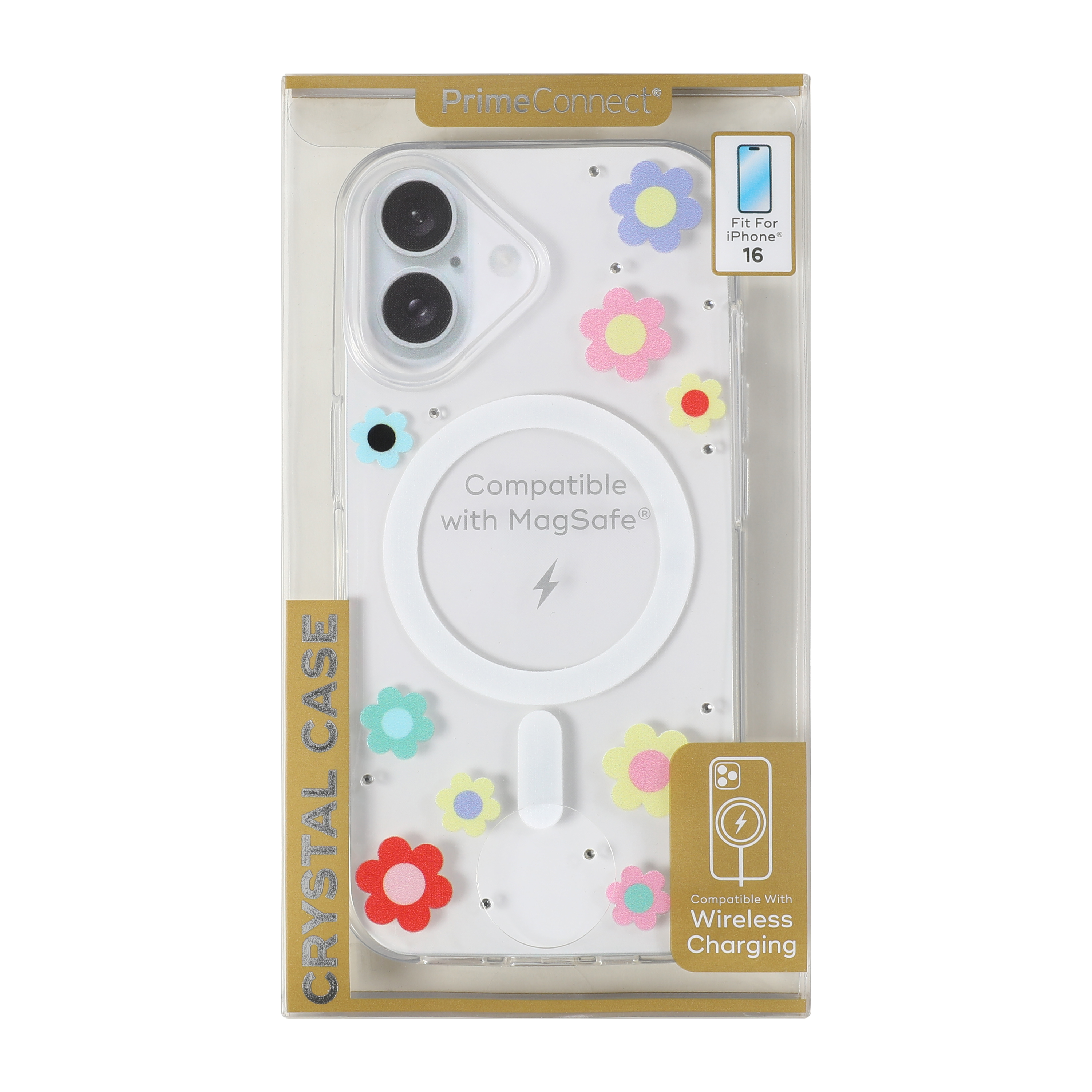 iPhone 16® Crystal Phone Case - MagSafe® Compatible
