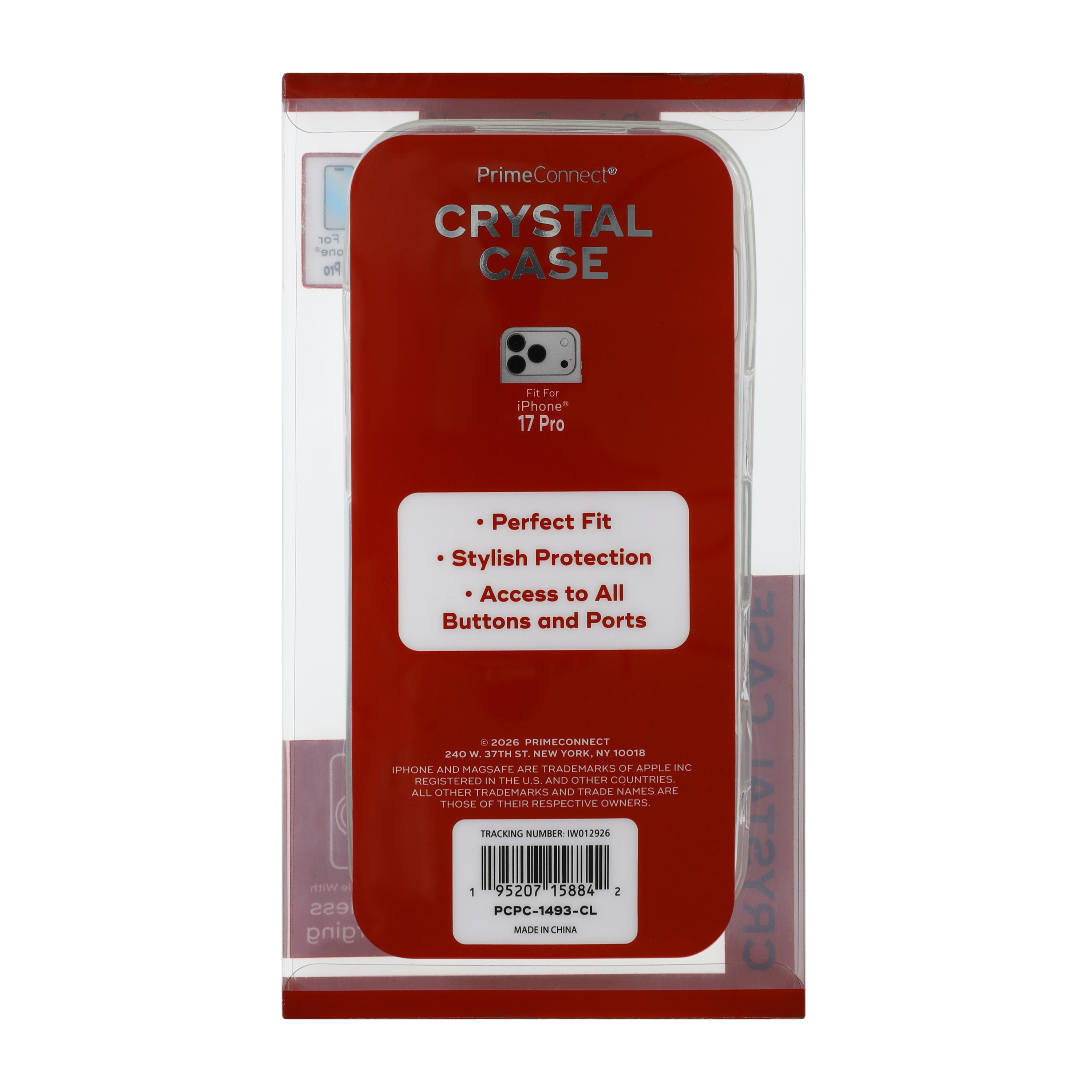 iPhone 17 Pro® MagSafe® Crystal Case