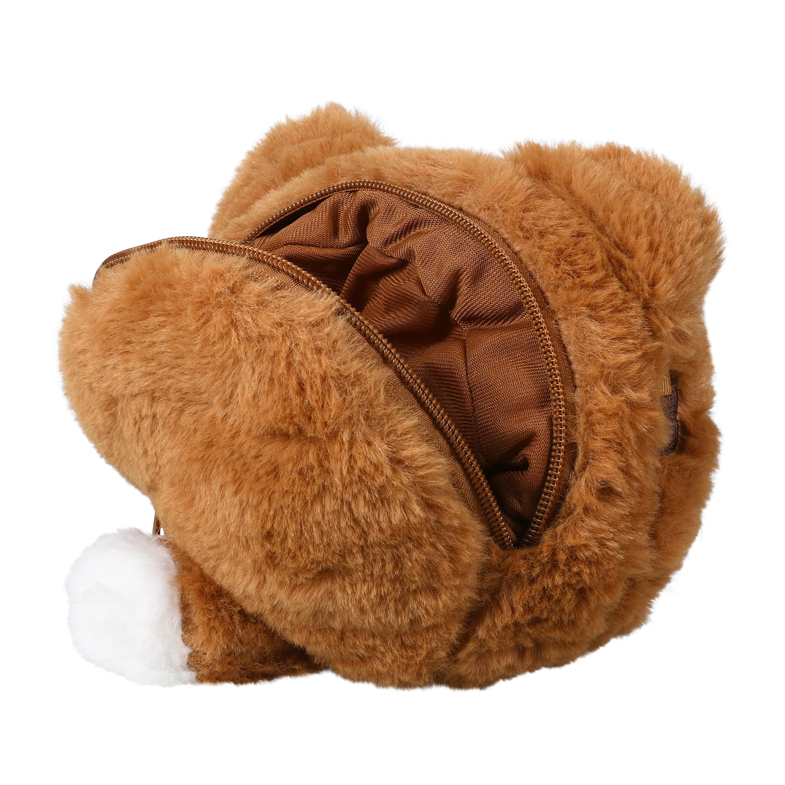 Baby Three Fortune Cat Zipper Bag (Styles May Vary)