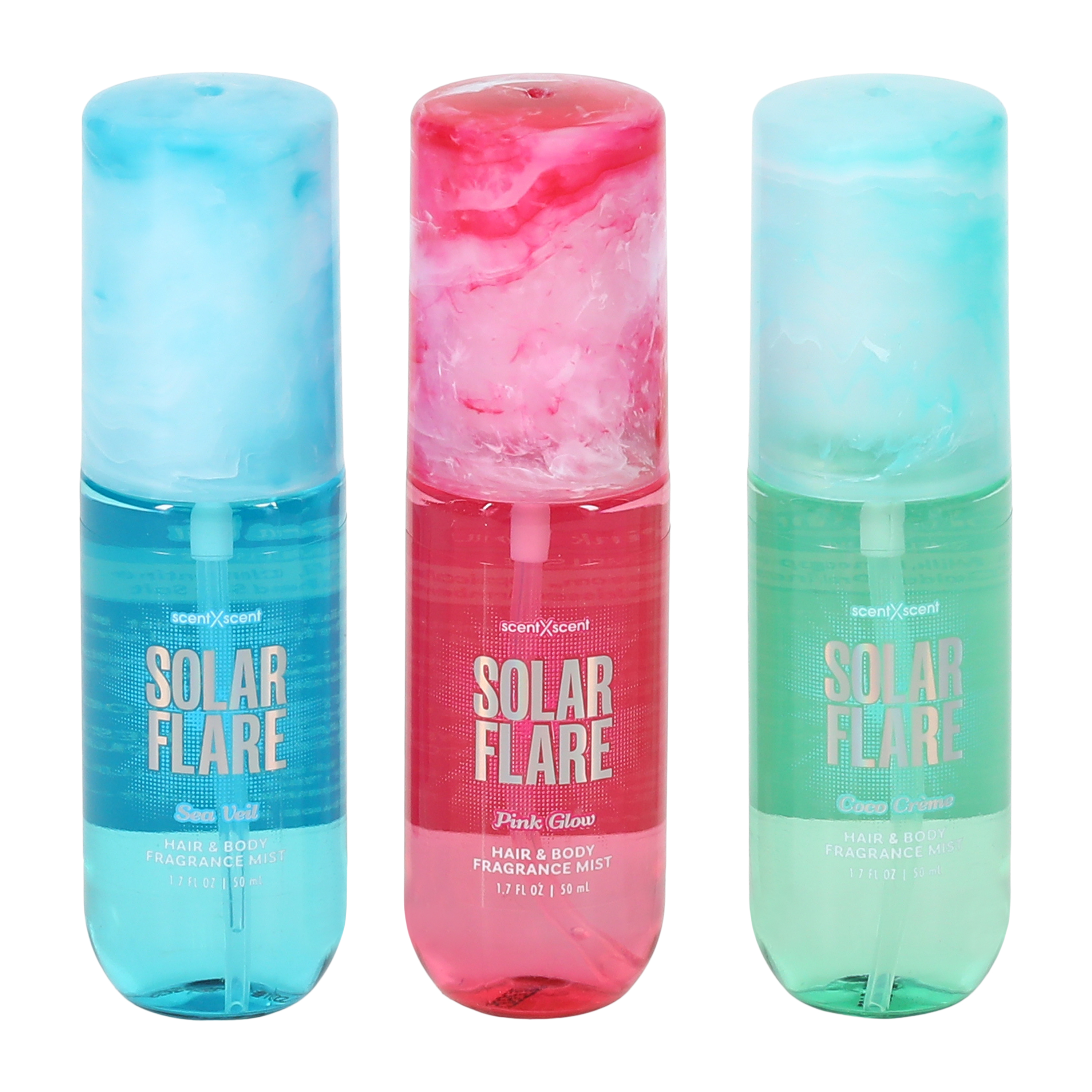 ScentXScent Solar Flare Limited Edition Fragrance Mist Trio Pack
