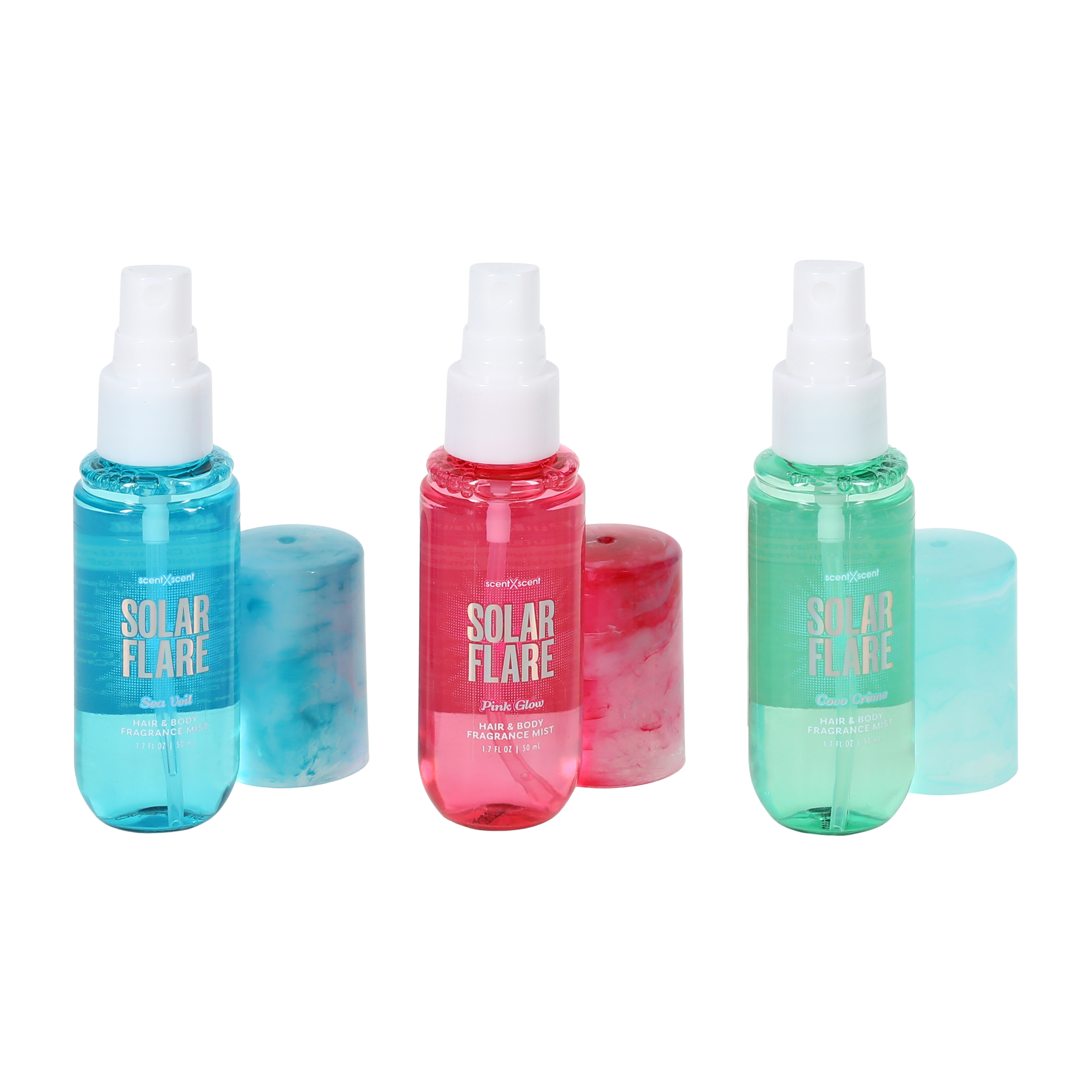 ScentXScent Solar Flare Limited Edition Fragrance Mist Trio Pack