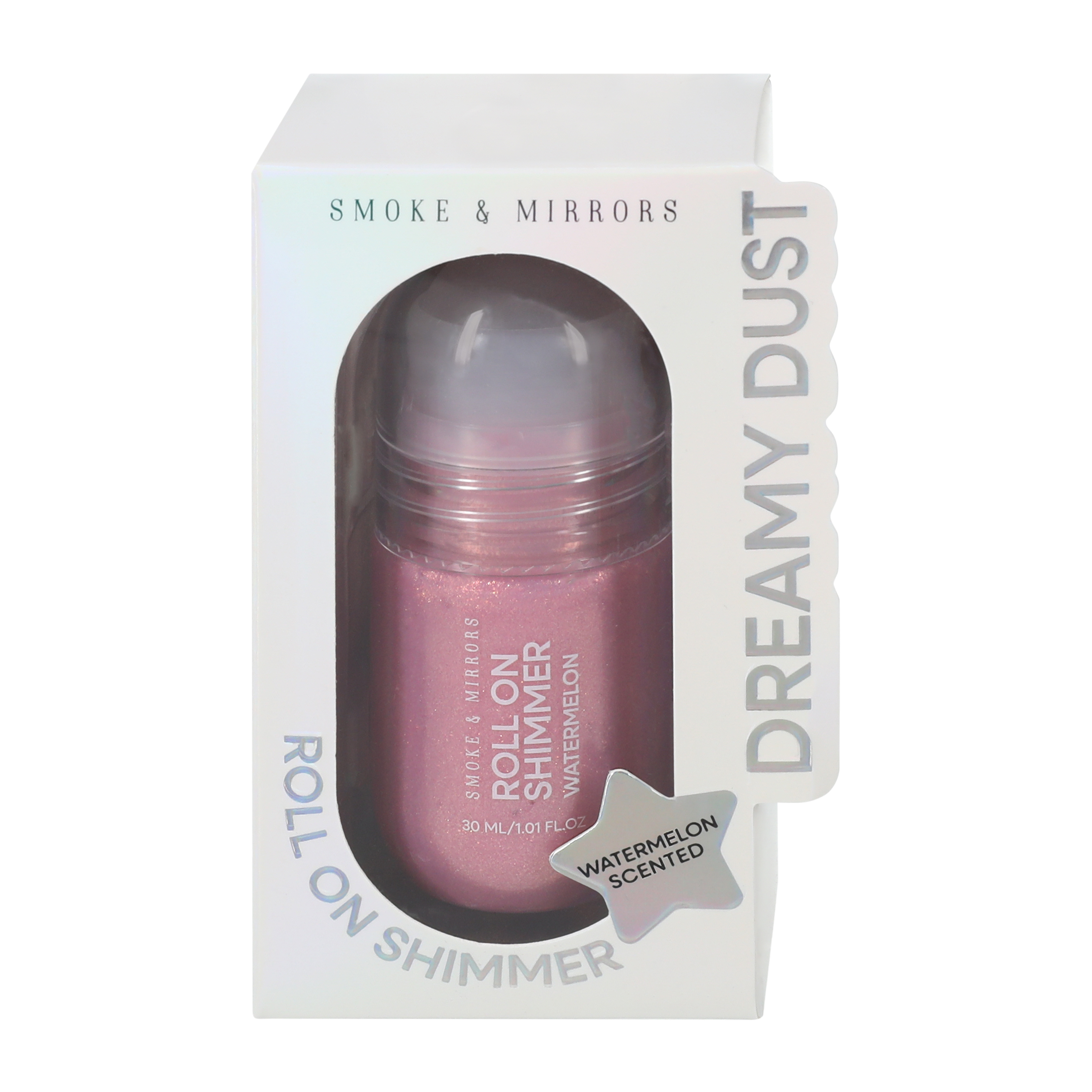 Smoke & Mirrors Dreamy Dust Watermelon Roll On Shimmer 1oz