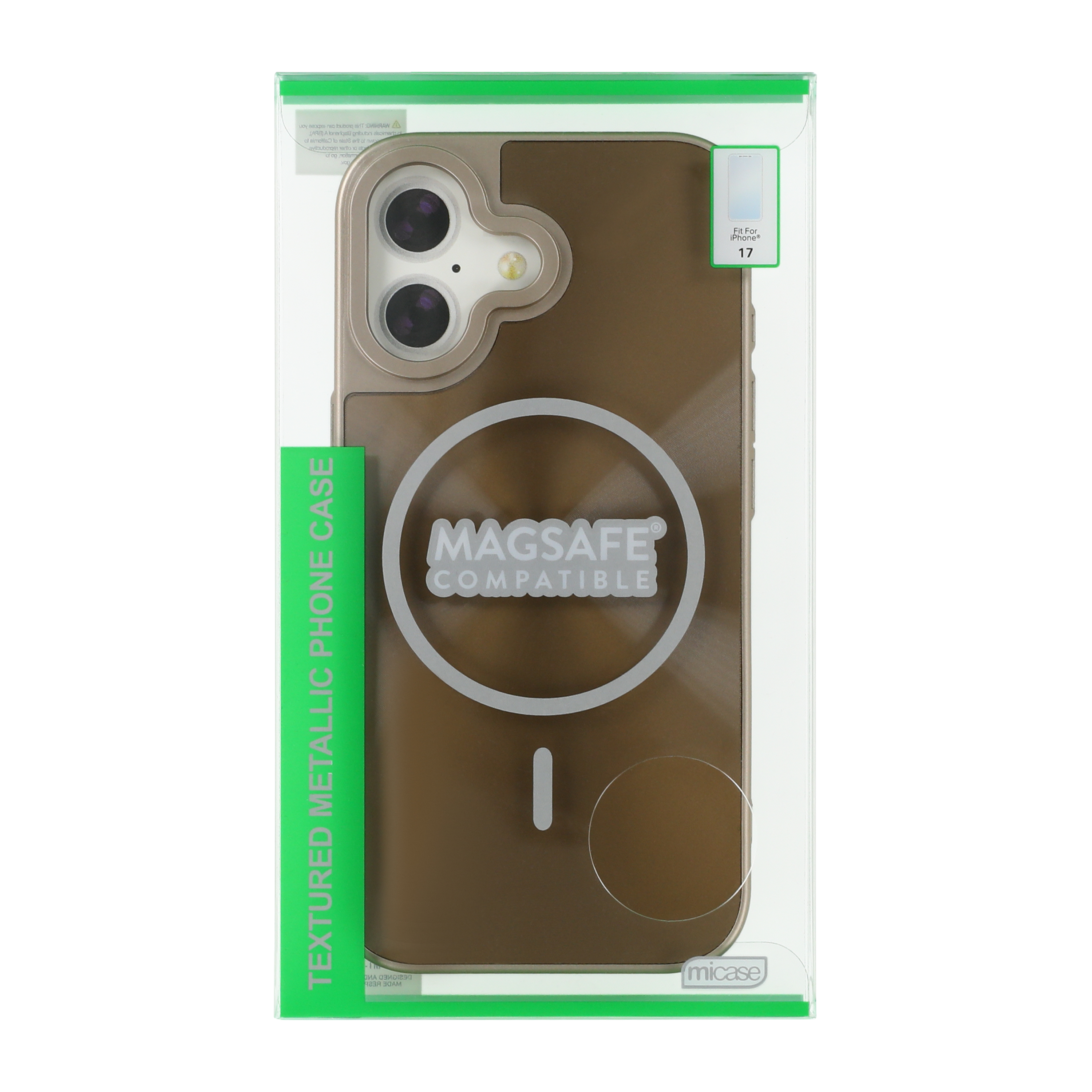 iPhone 17® MagSafe® Textured Metallic Case