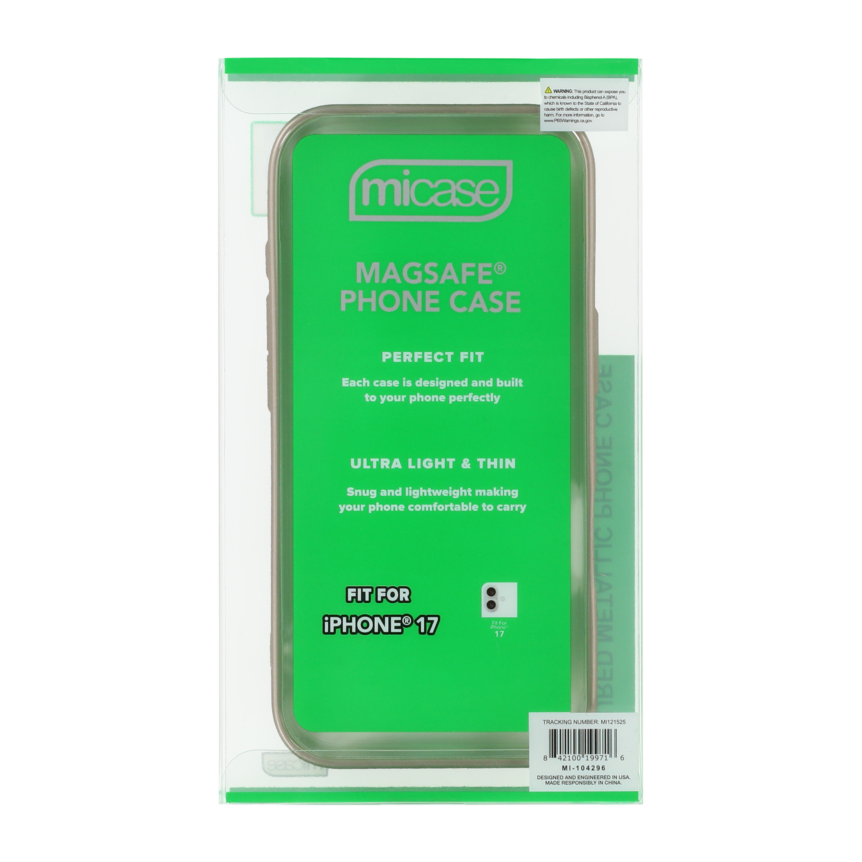 iPhone 17® MagSafe® Textured Metallic Case