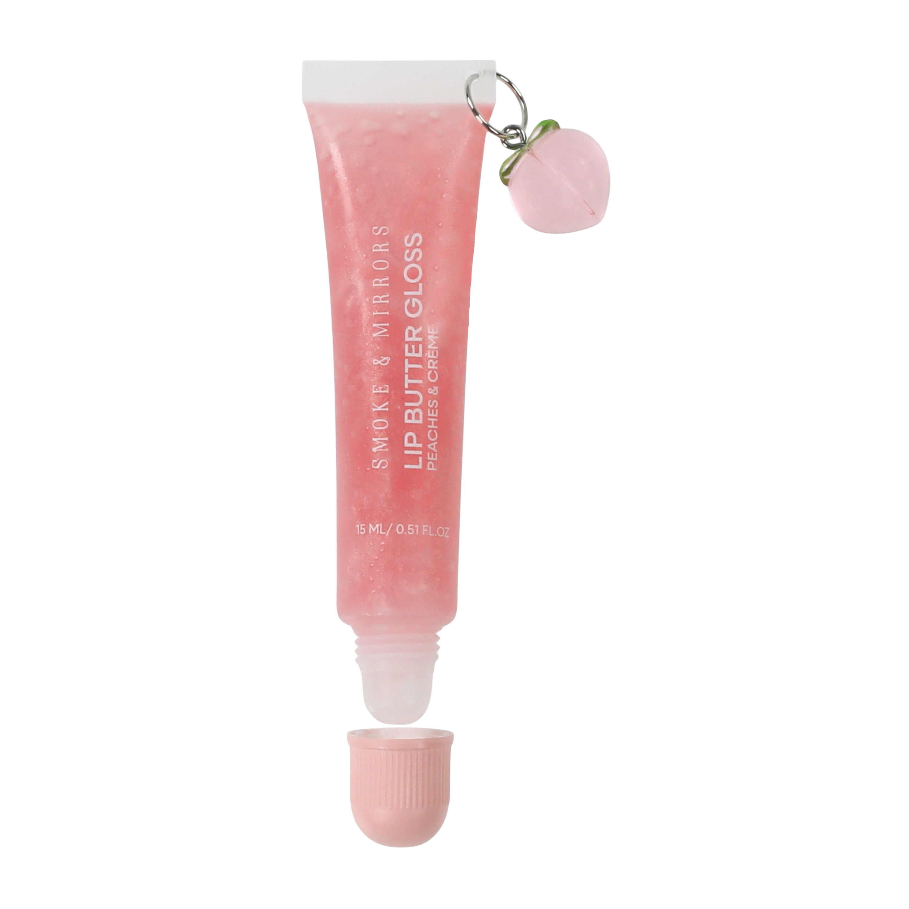 Smoke & Mirrors Luscious Lips Peaches & Crème Lip Butter Gloss 0.5oz