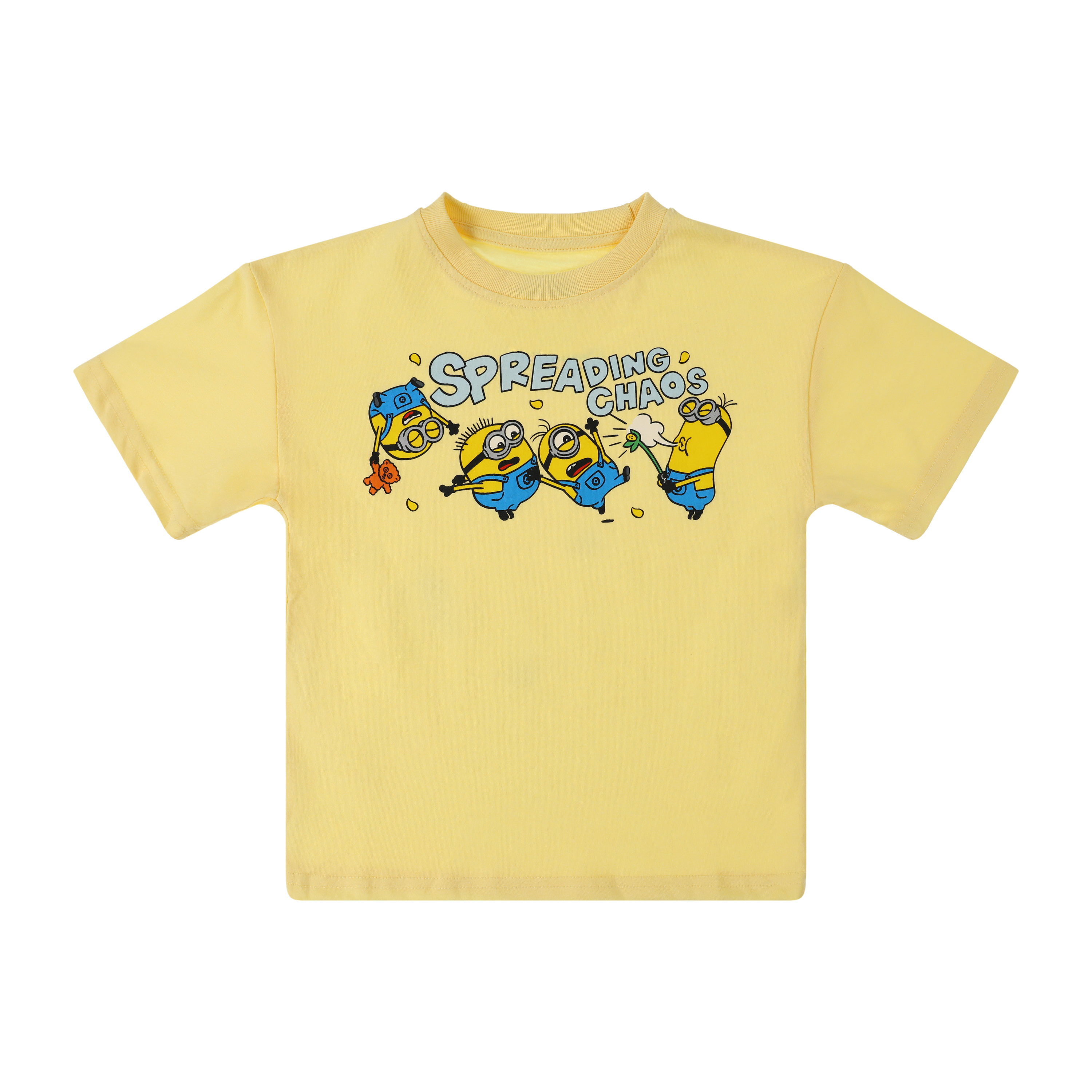 Kids Minions Spreading Chaos Graphic Tee