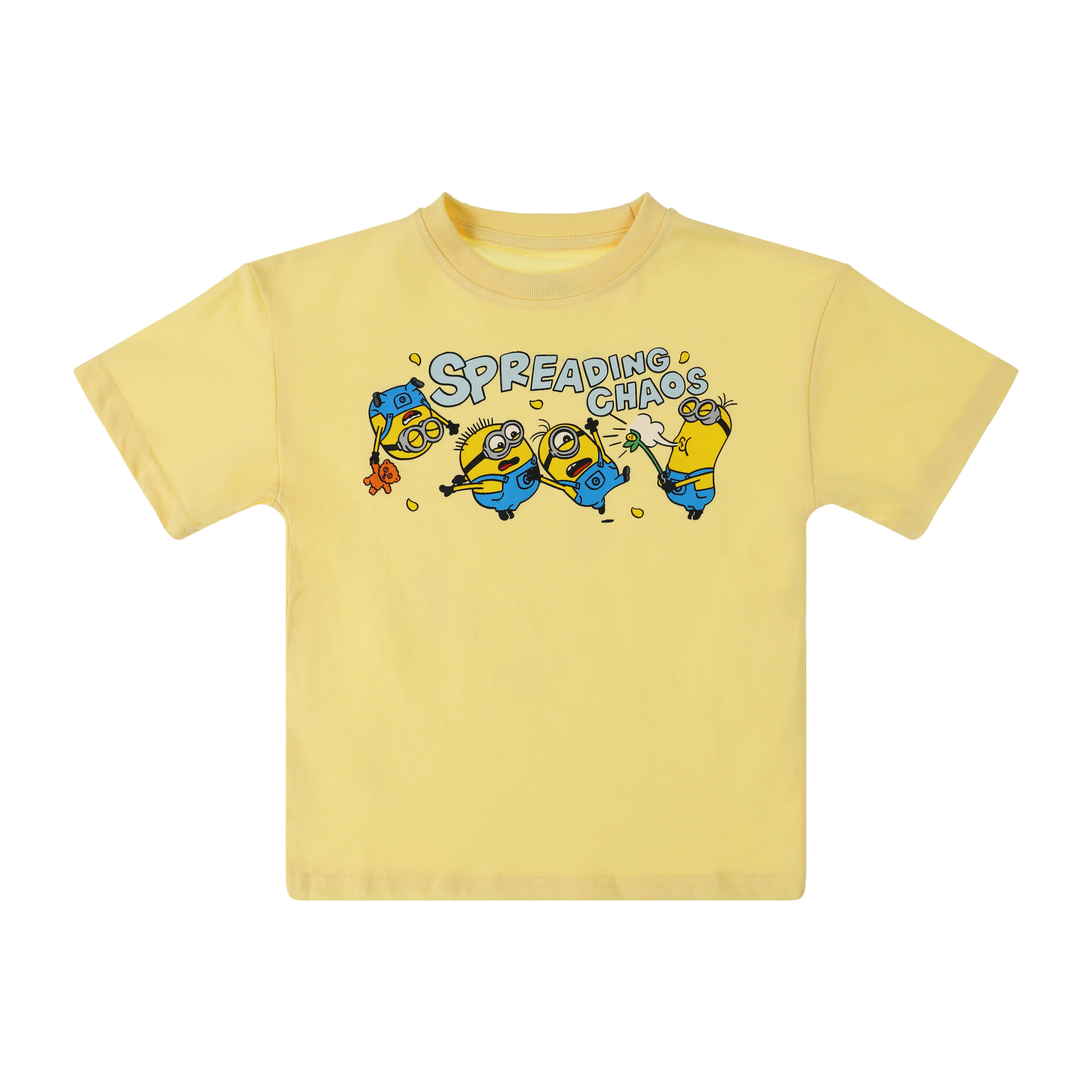 Kids Minions Spreading Chaos Graphic Tee