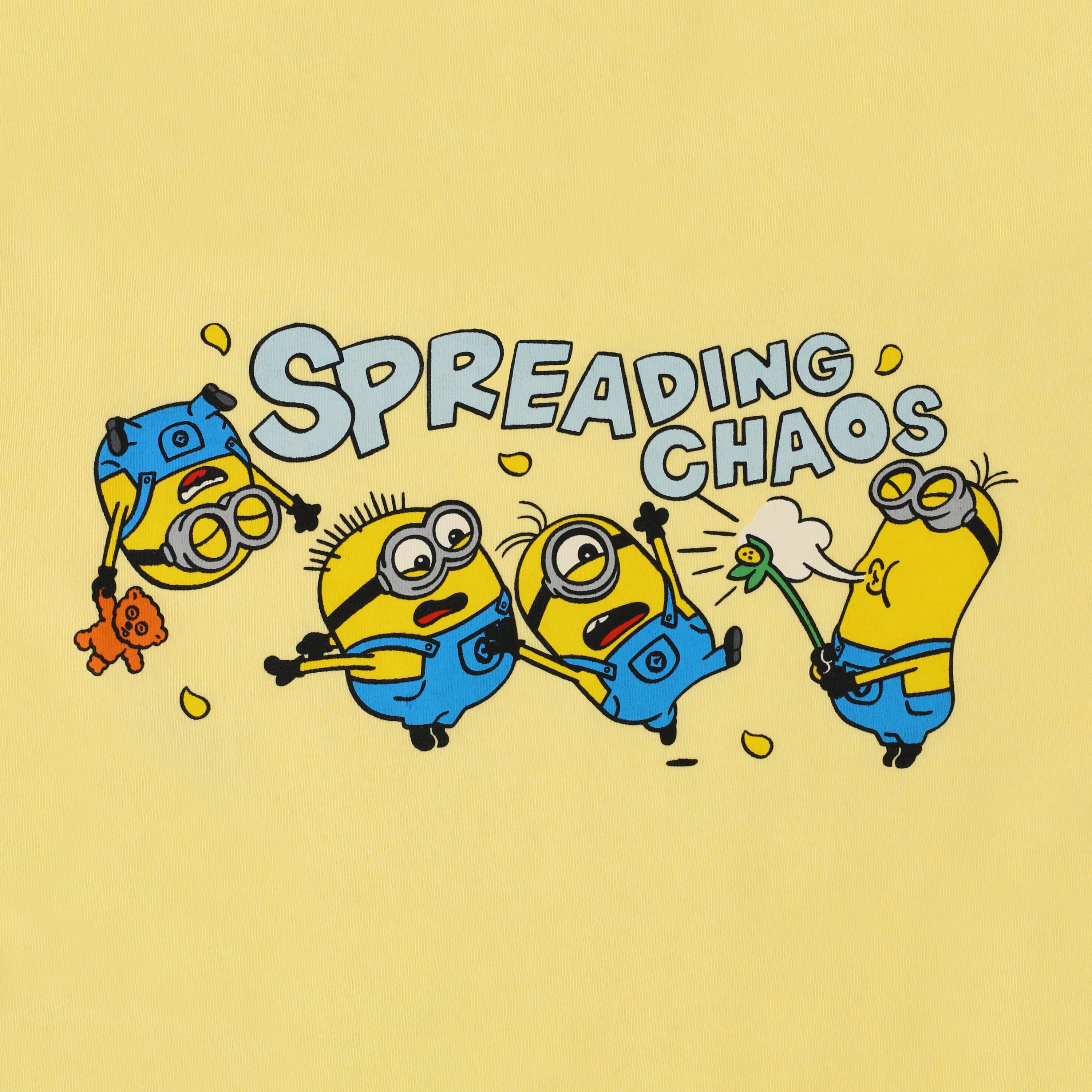 Kids Minions Spreading Chaos Graphic Tee