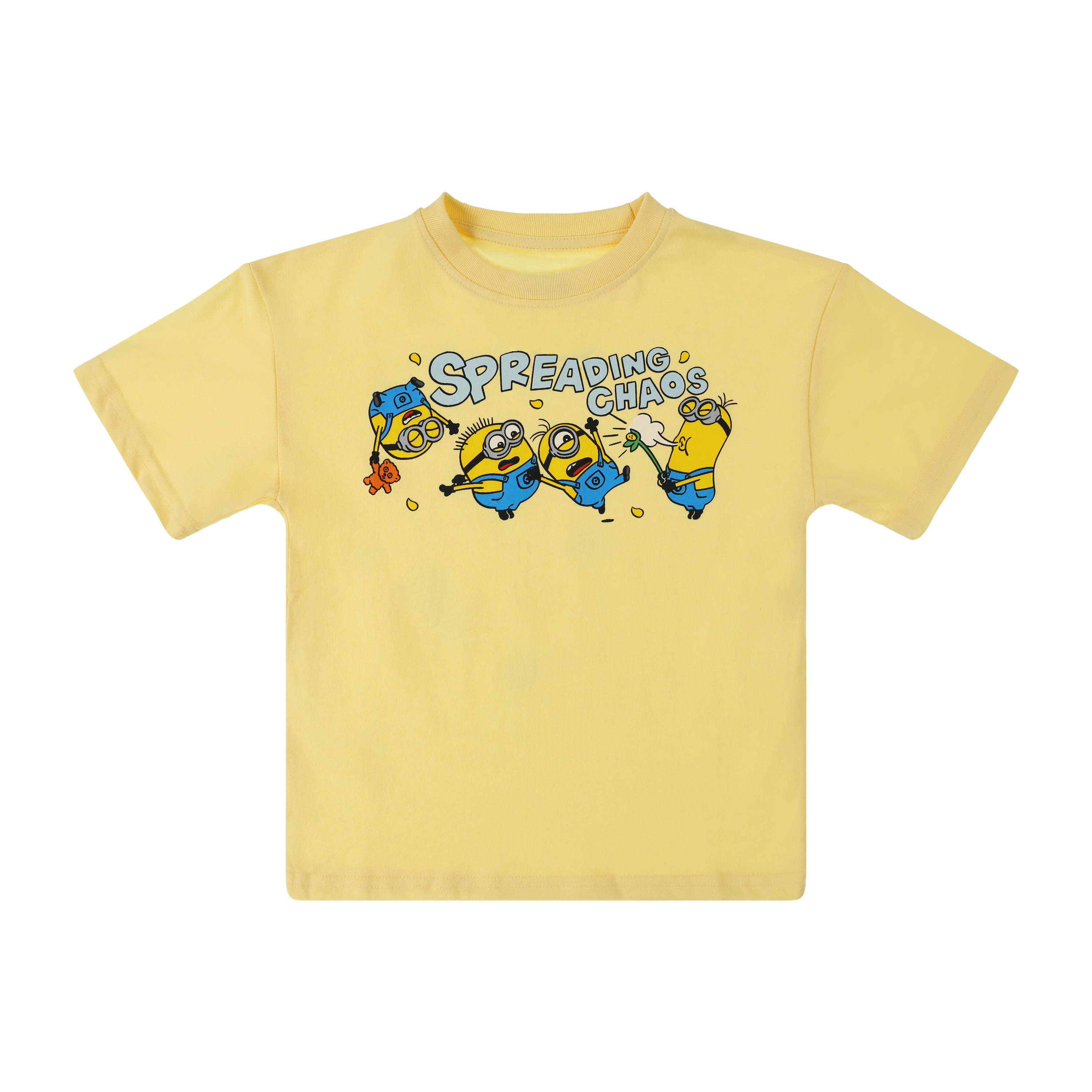 Kids Minions Spreading Chaos Graphic Tee