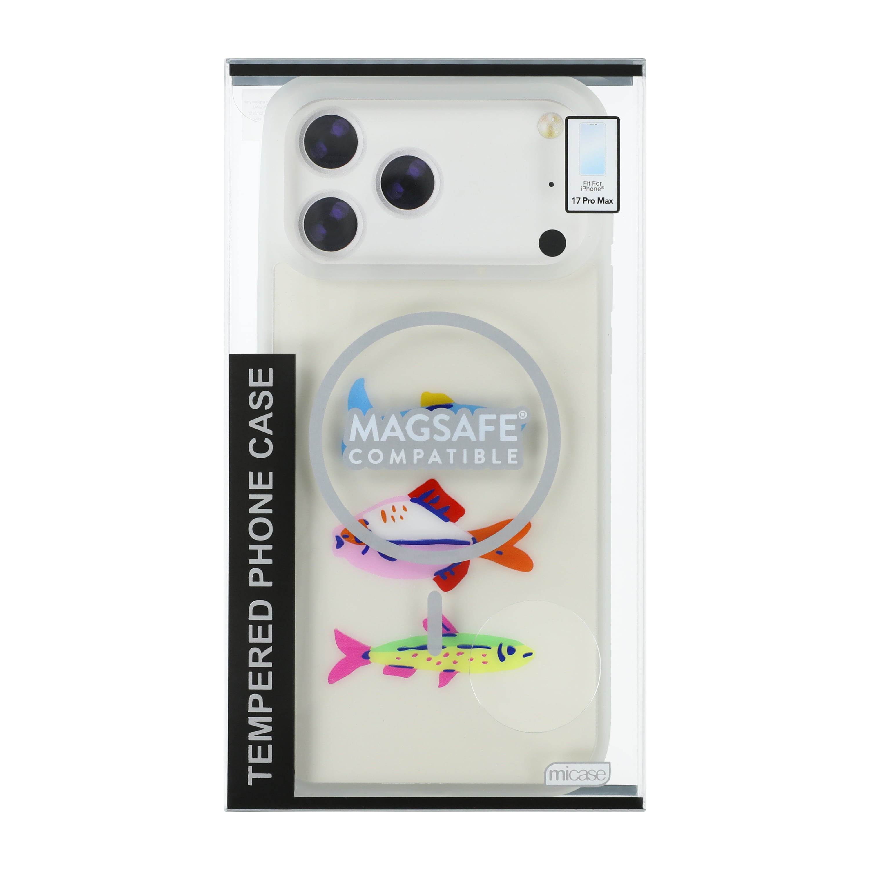 iPhone 17 Pro Max® MagSafe® Compatible Tempered Phone Case