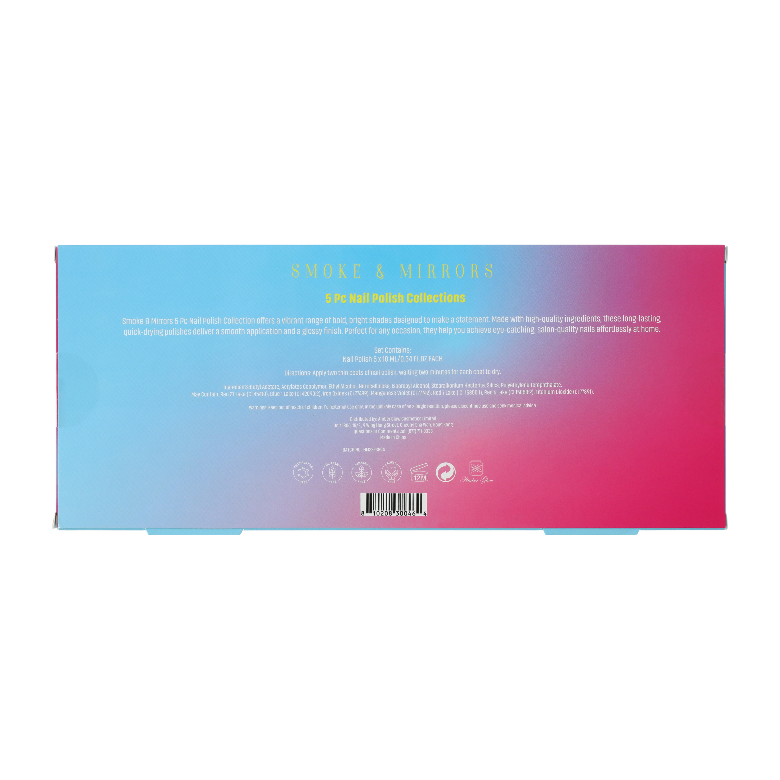 Smoke & Mirrors Nail Polish Collection 5-Pack