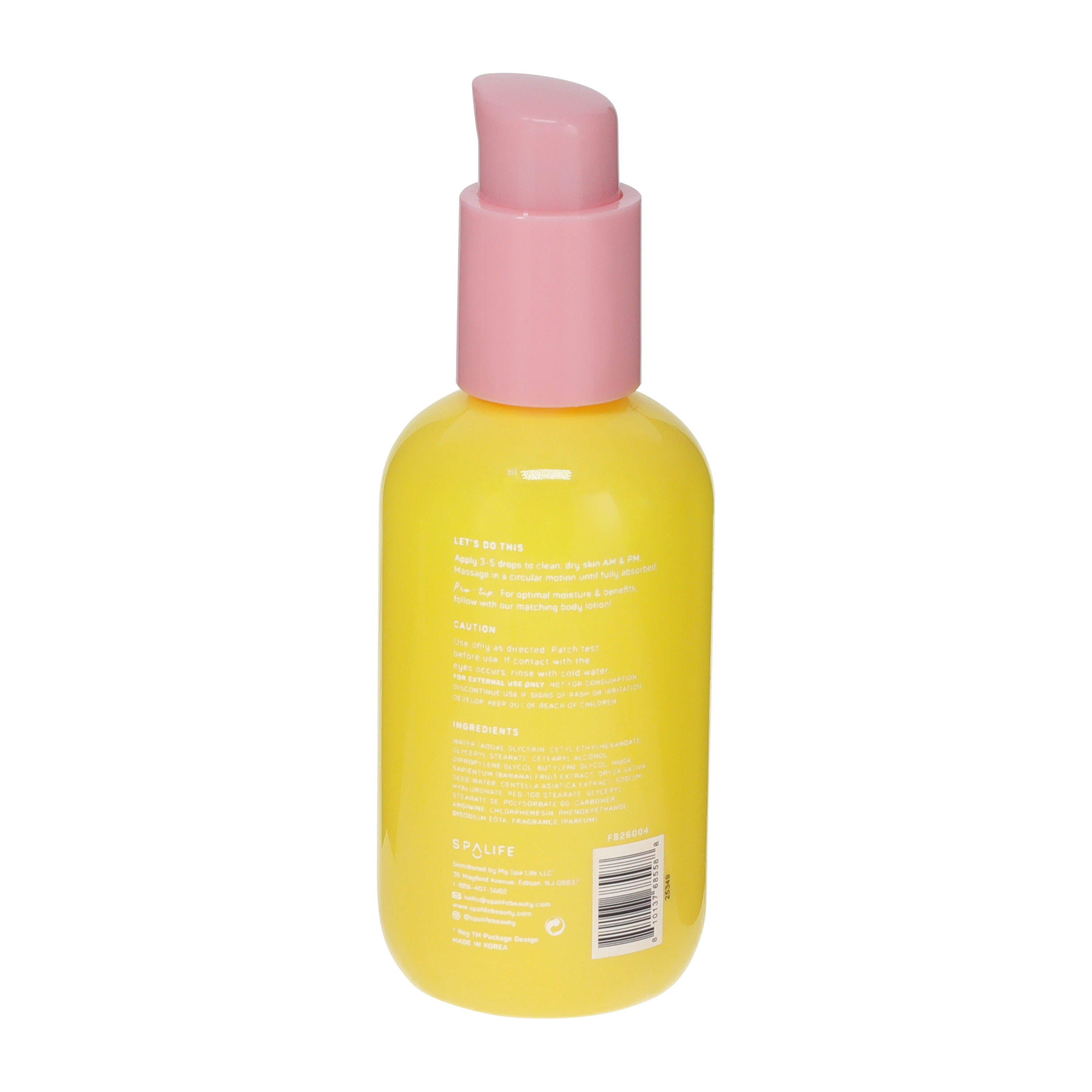 SpaLife® Banana Milk Soothing Body Serum