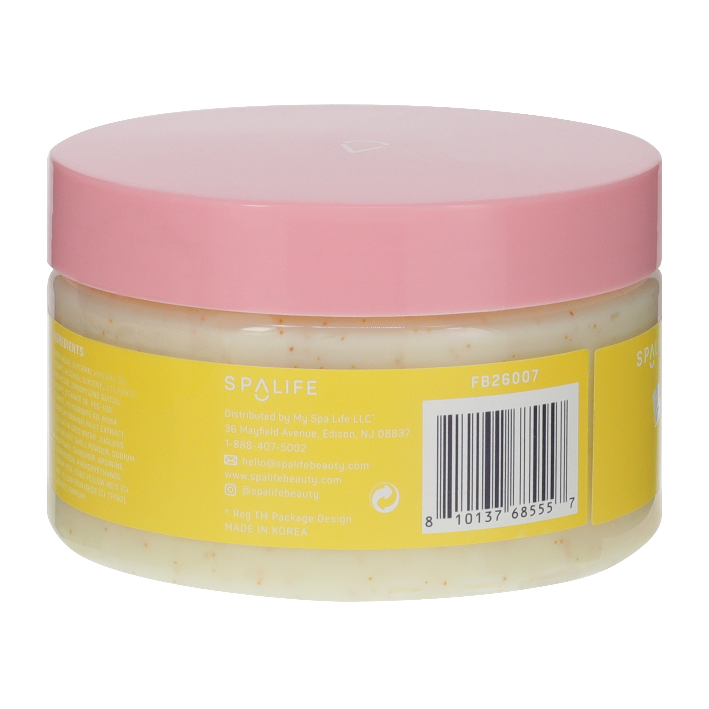 SpaLife® Banana Milk Exfoliating Body Scrub