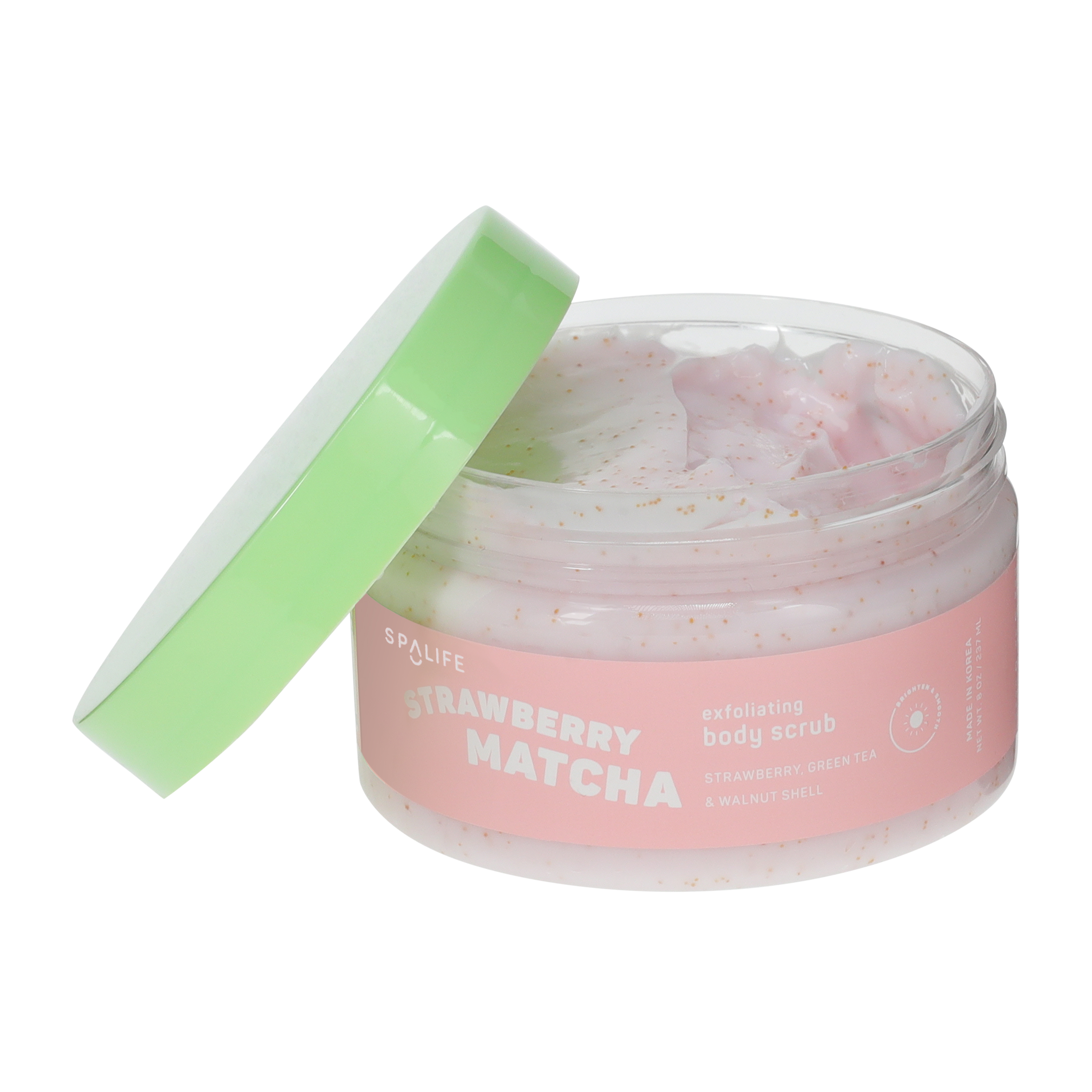 SpaLife® Strawberry Matcha Exfoliating Body Scrub