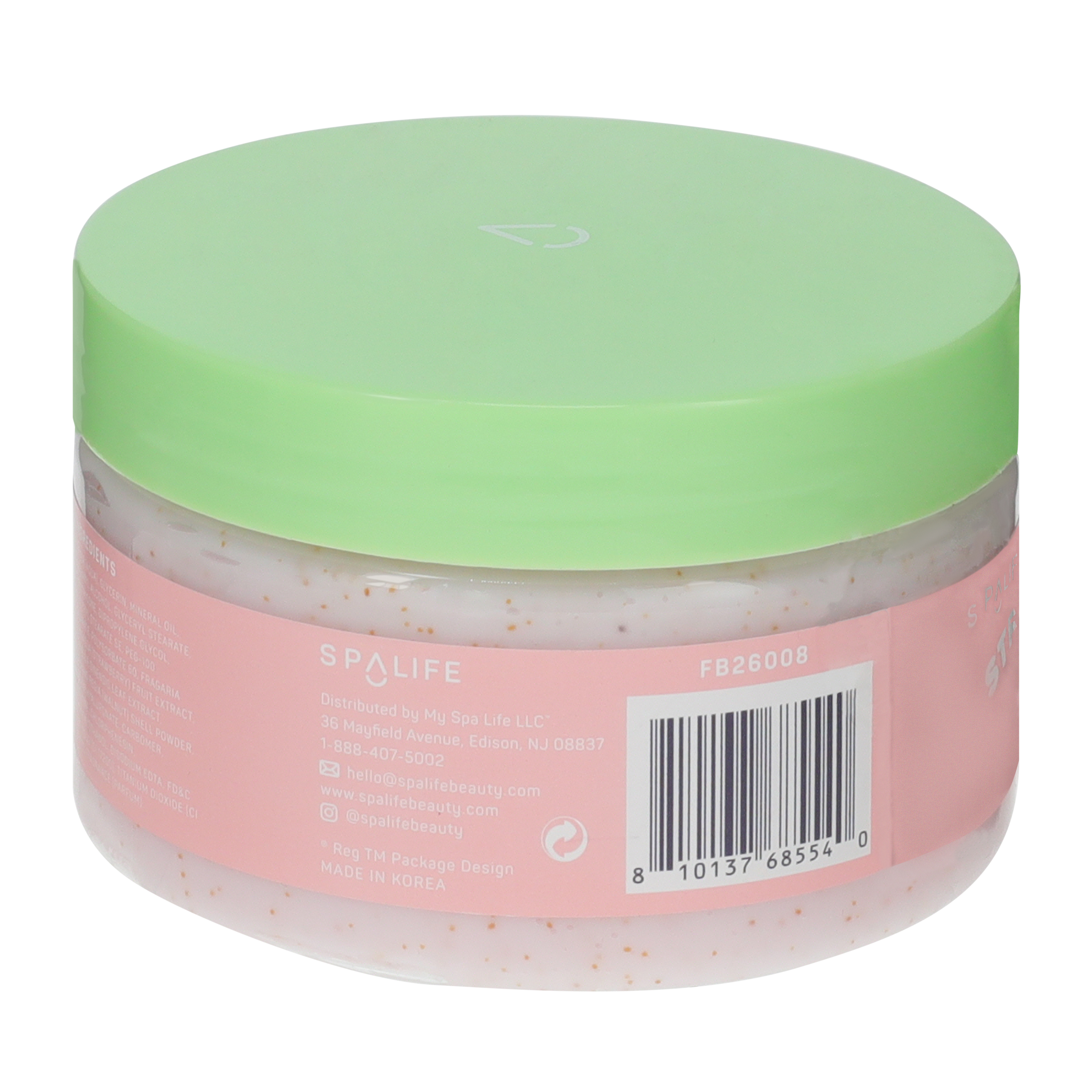 SpaLife® Strawberry Matcha Exfoliating Body Scrub
