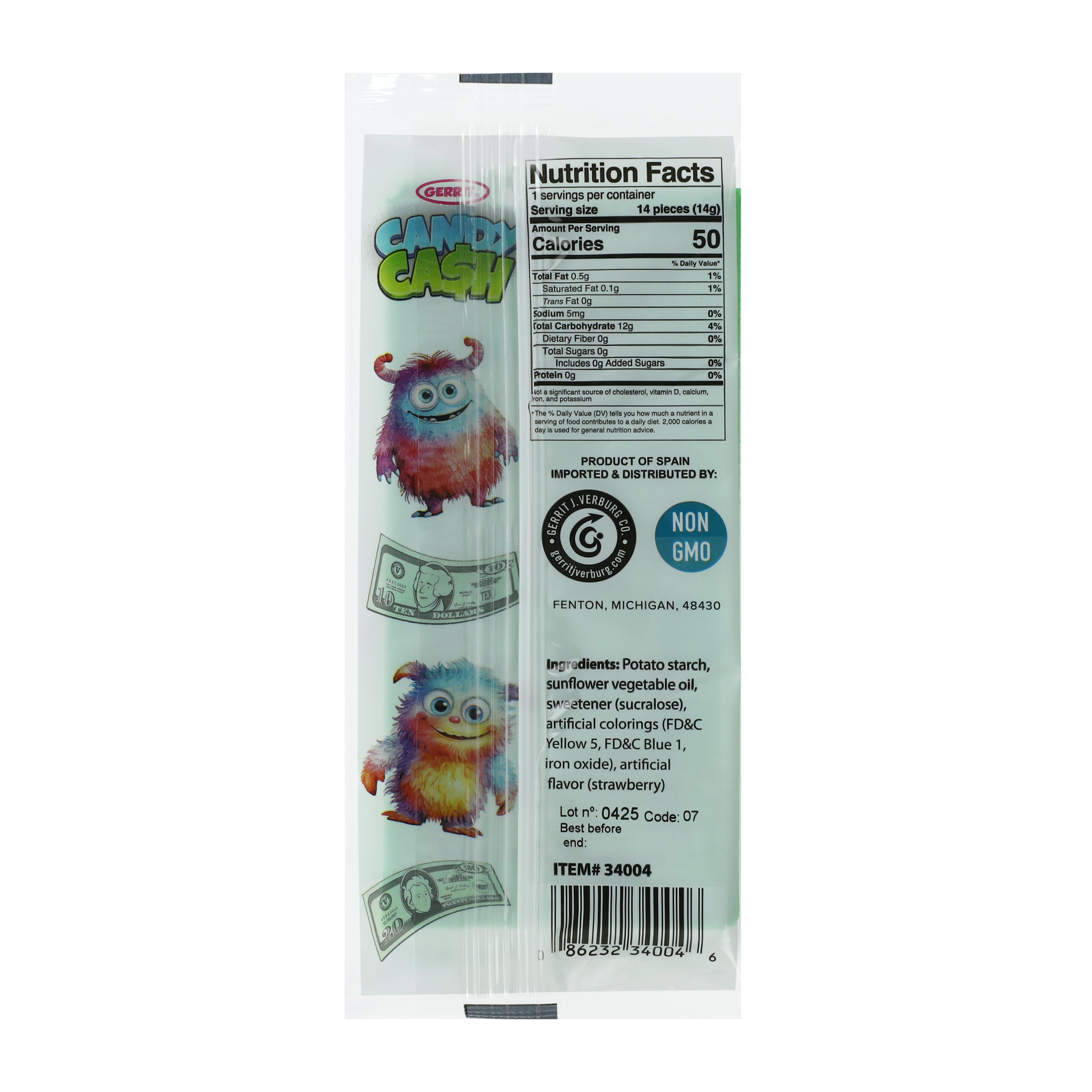 Gerrit® Candy Cash 0.4oz