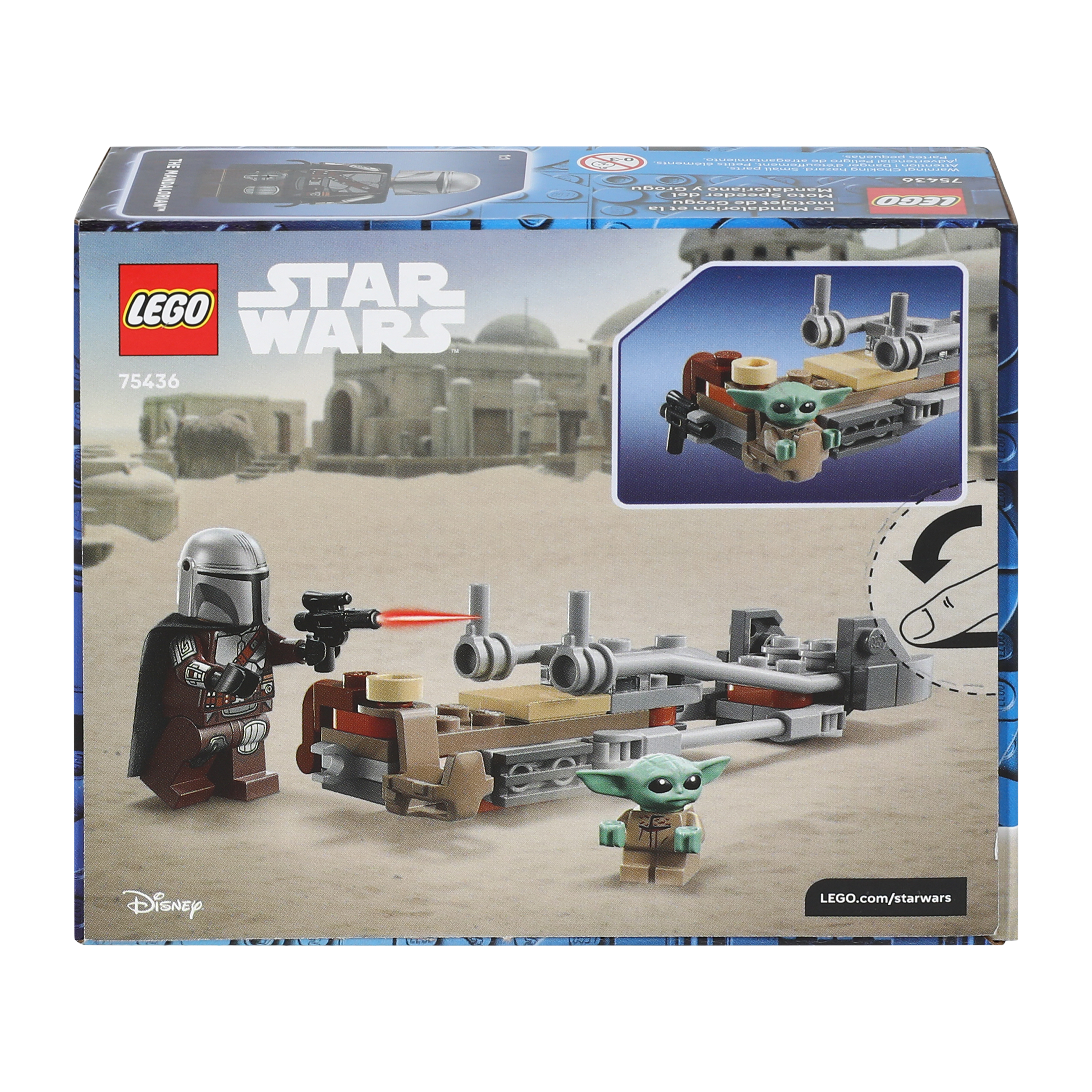 LEGO® Star Wars™ The Mandalorian Speeder Bike Building Toy