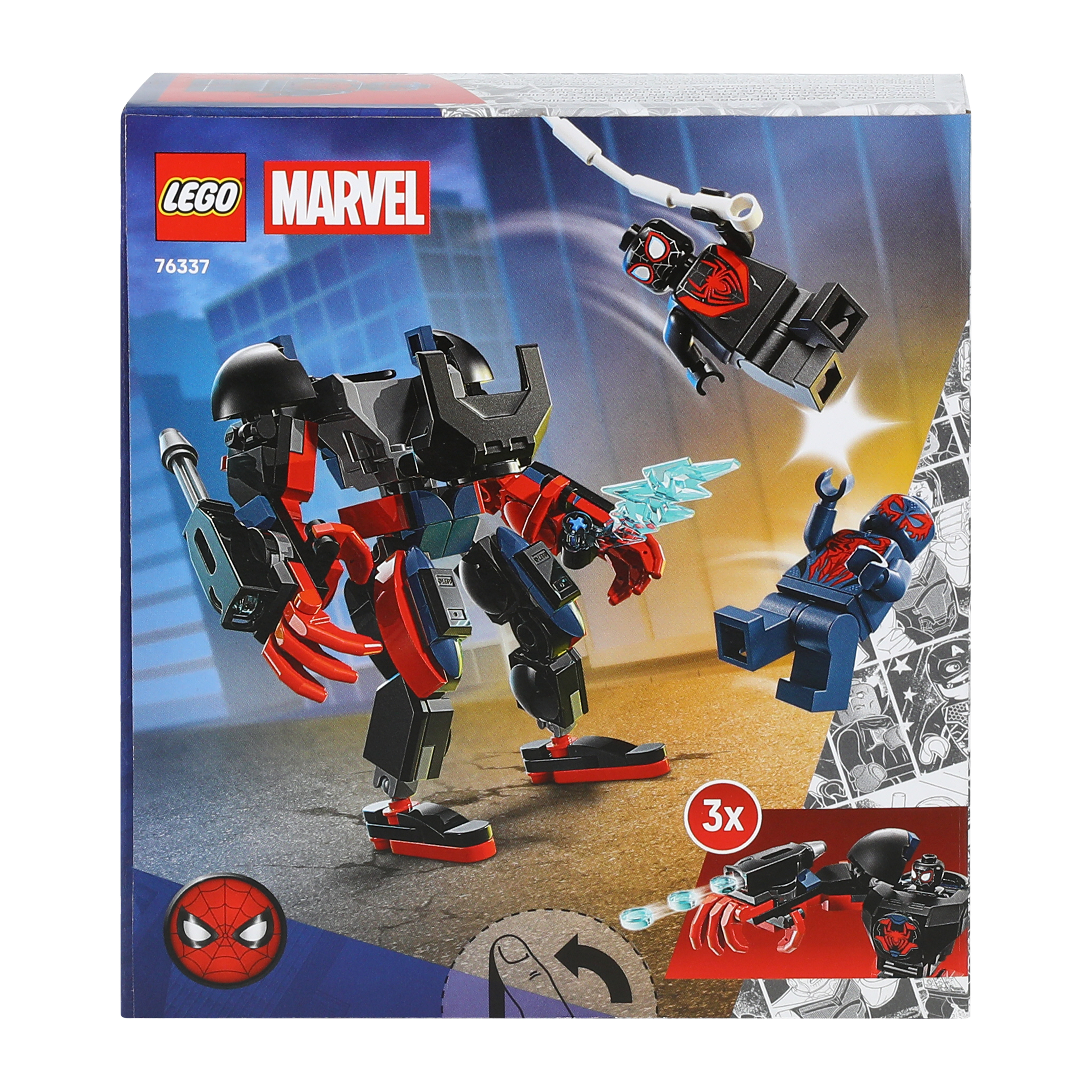 LEGO® Marvel Miles Morales Mech Vs. Spider-Man 2099 Building Toy