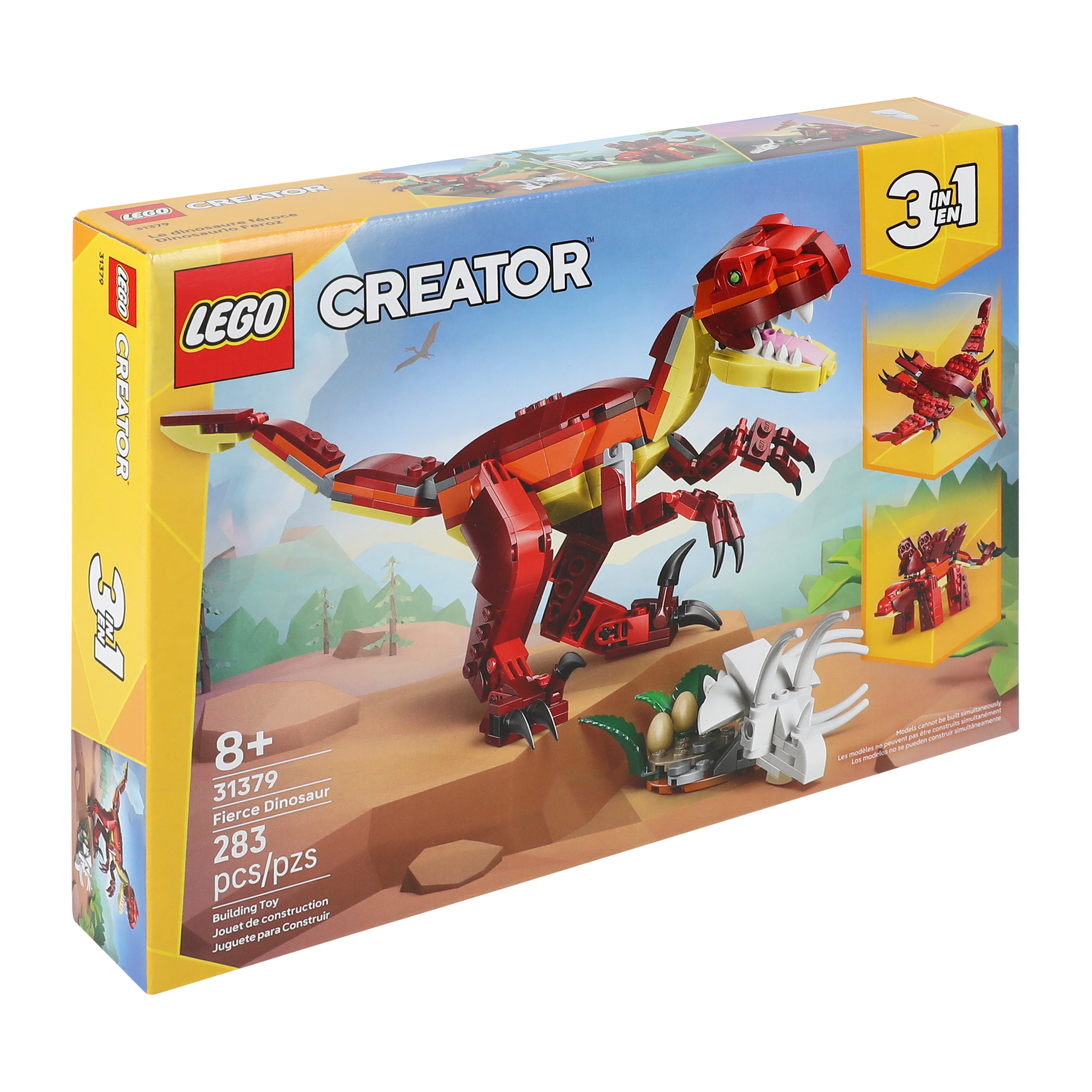 LEGO® Creator™ 3-In-1 Fierce Dinosaur Building Toy