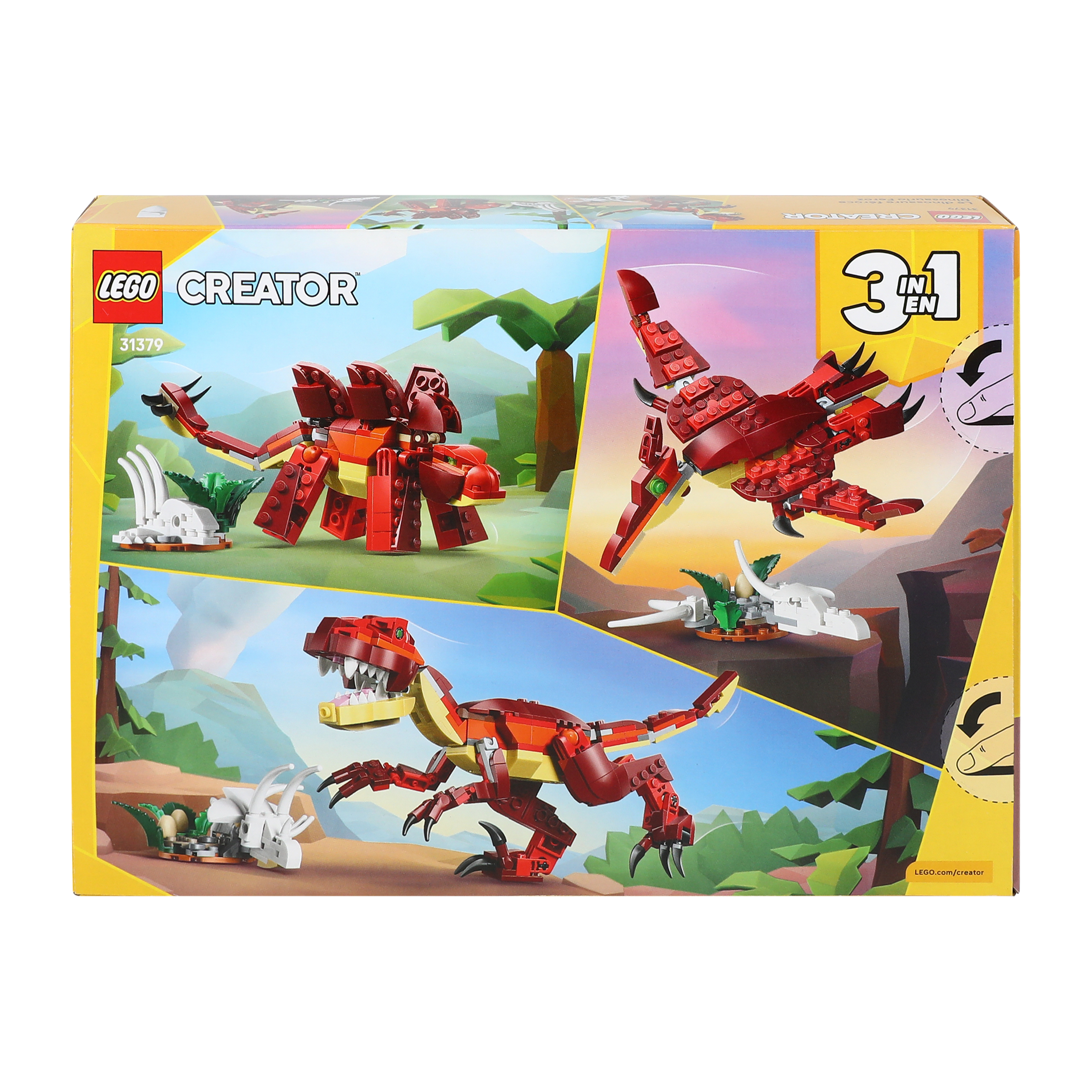LEGO® Creator™ 3-In-1 Fierce Dinosaur Building Toy