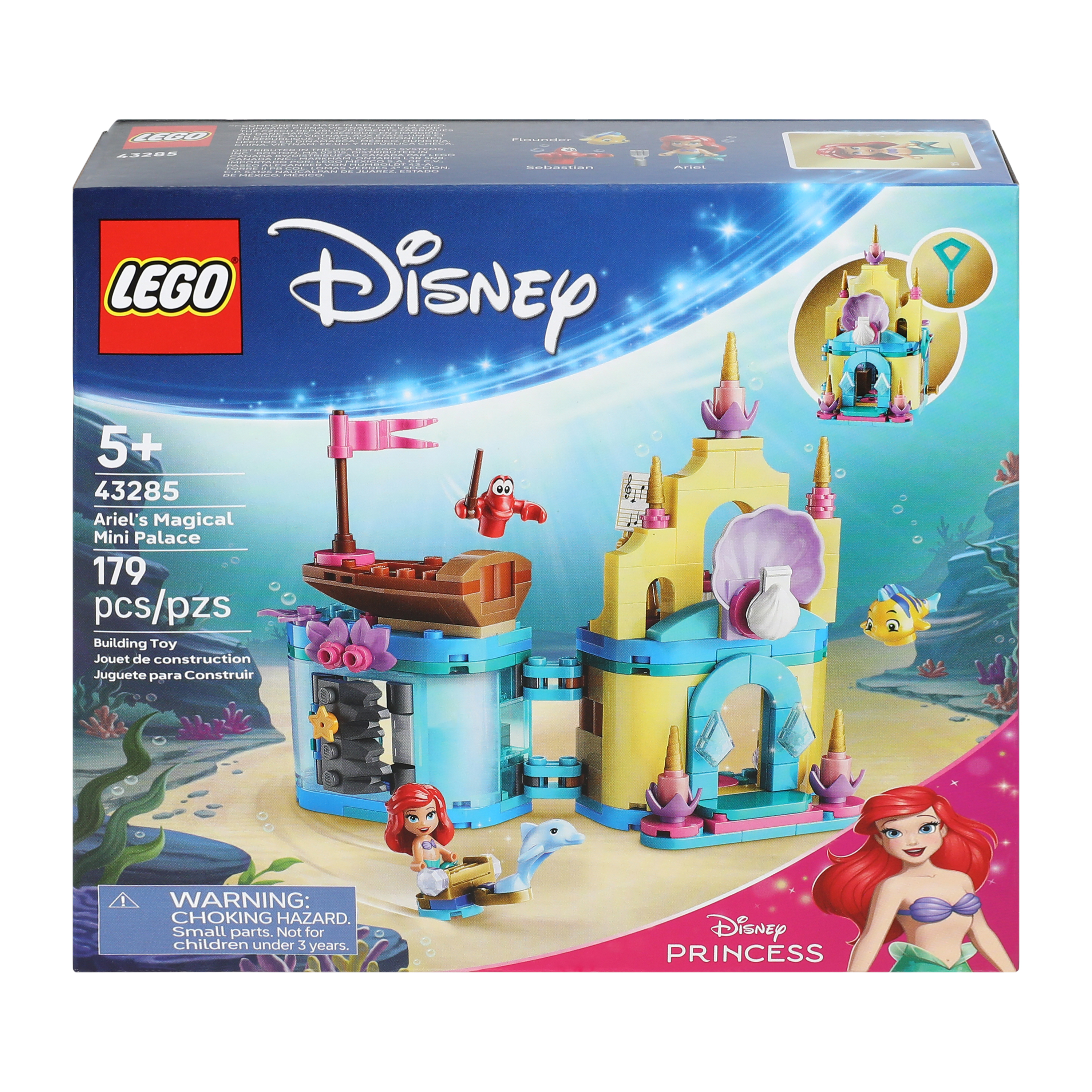 LEGO® Disney Princess Ariel's Magical Mini Palace Building Toy