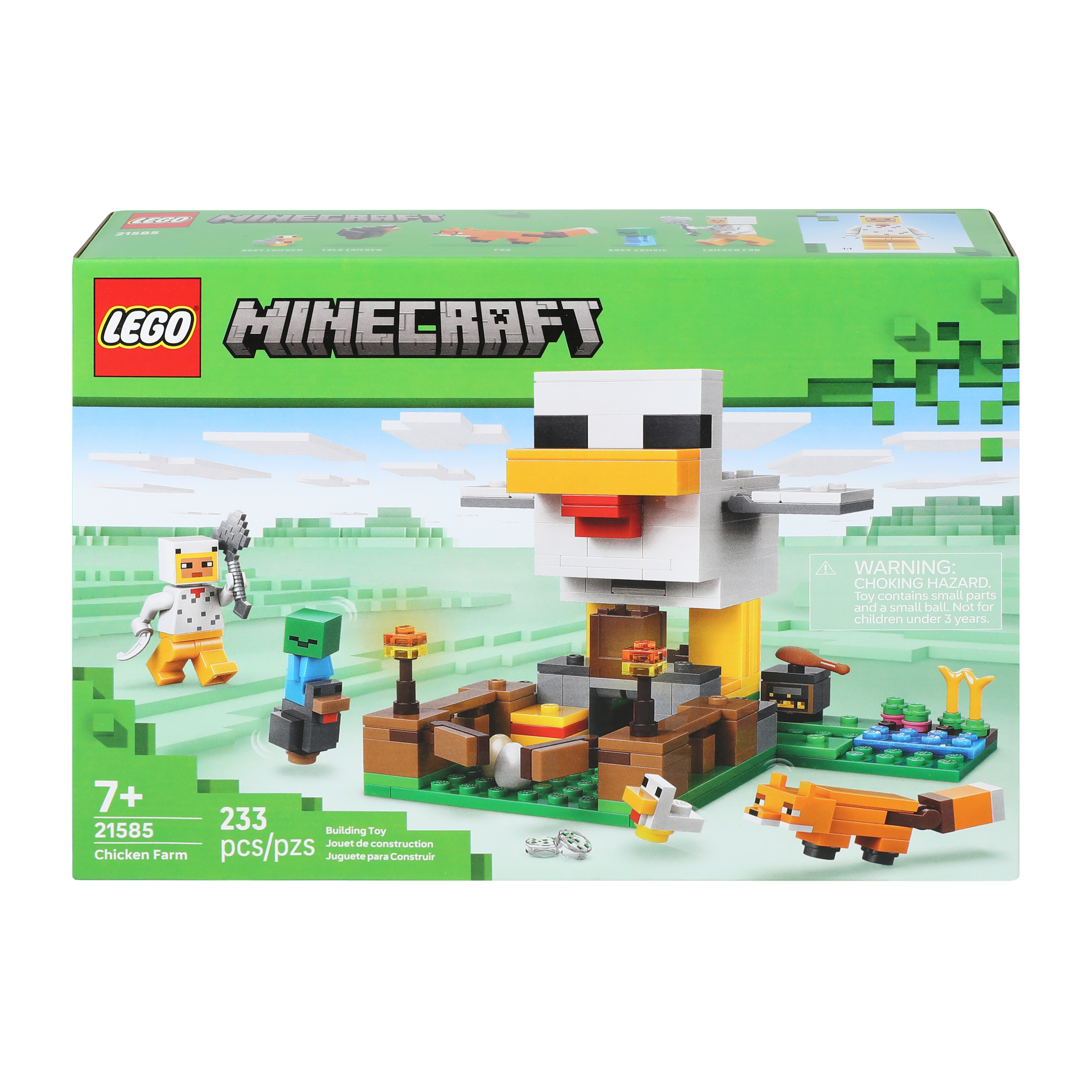 LEGO® Minecraft Chicken Farm Building Toy