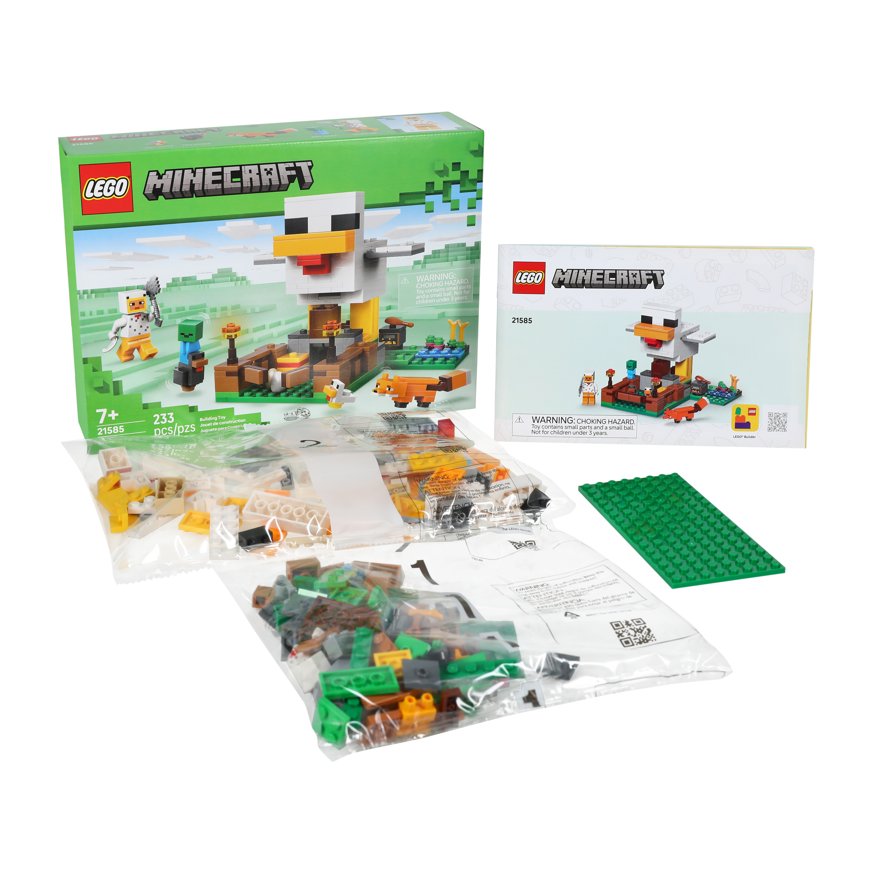 LEGO® Minecraft Chicken Farm Building Toy