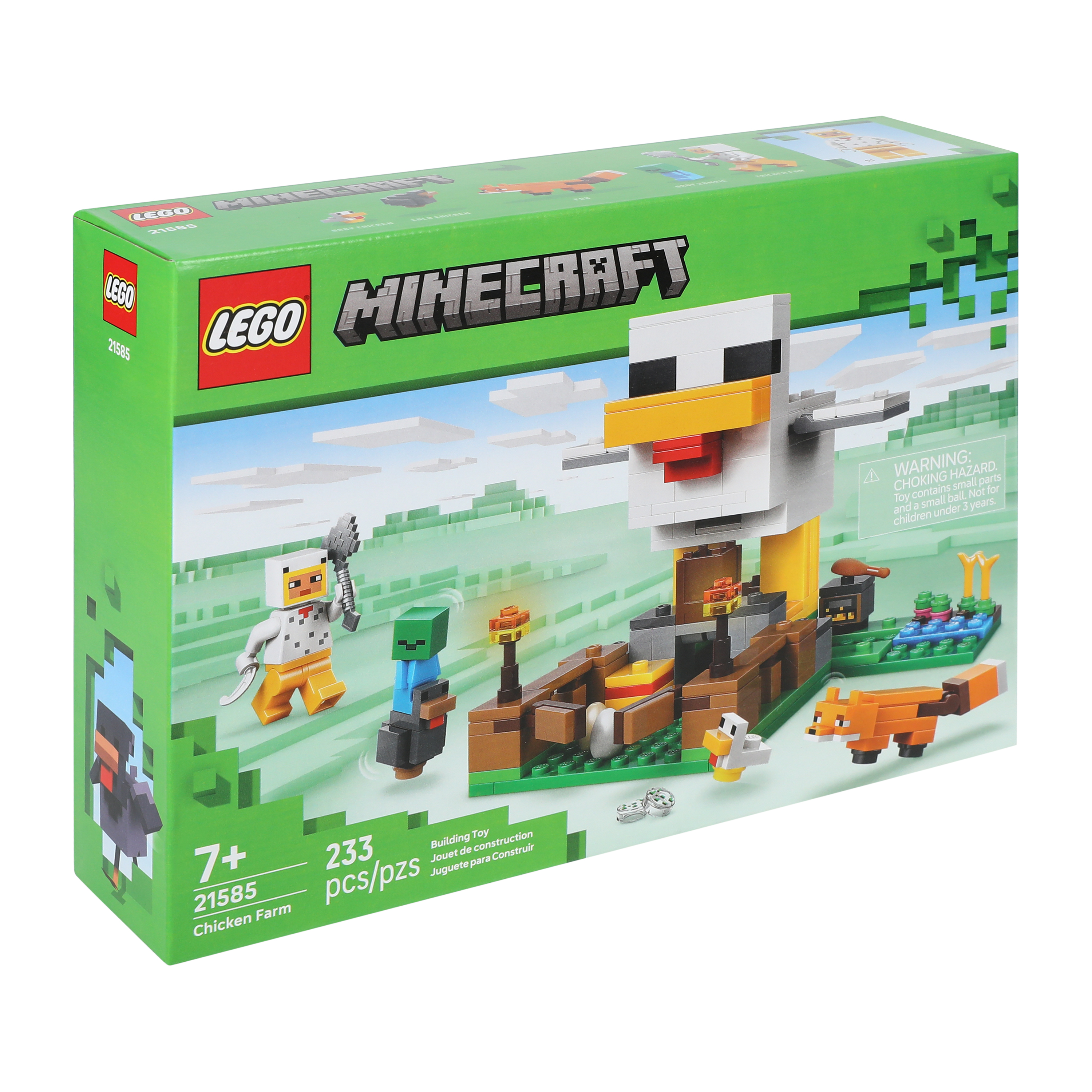 LEGO® Minecraft Chicken Farm Building Toy