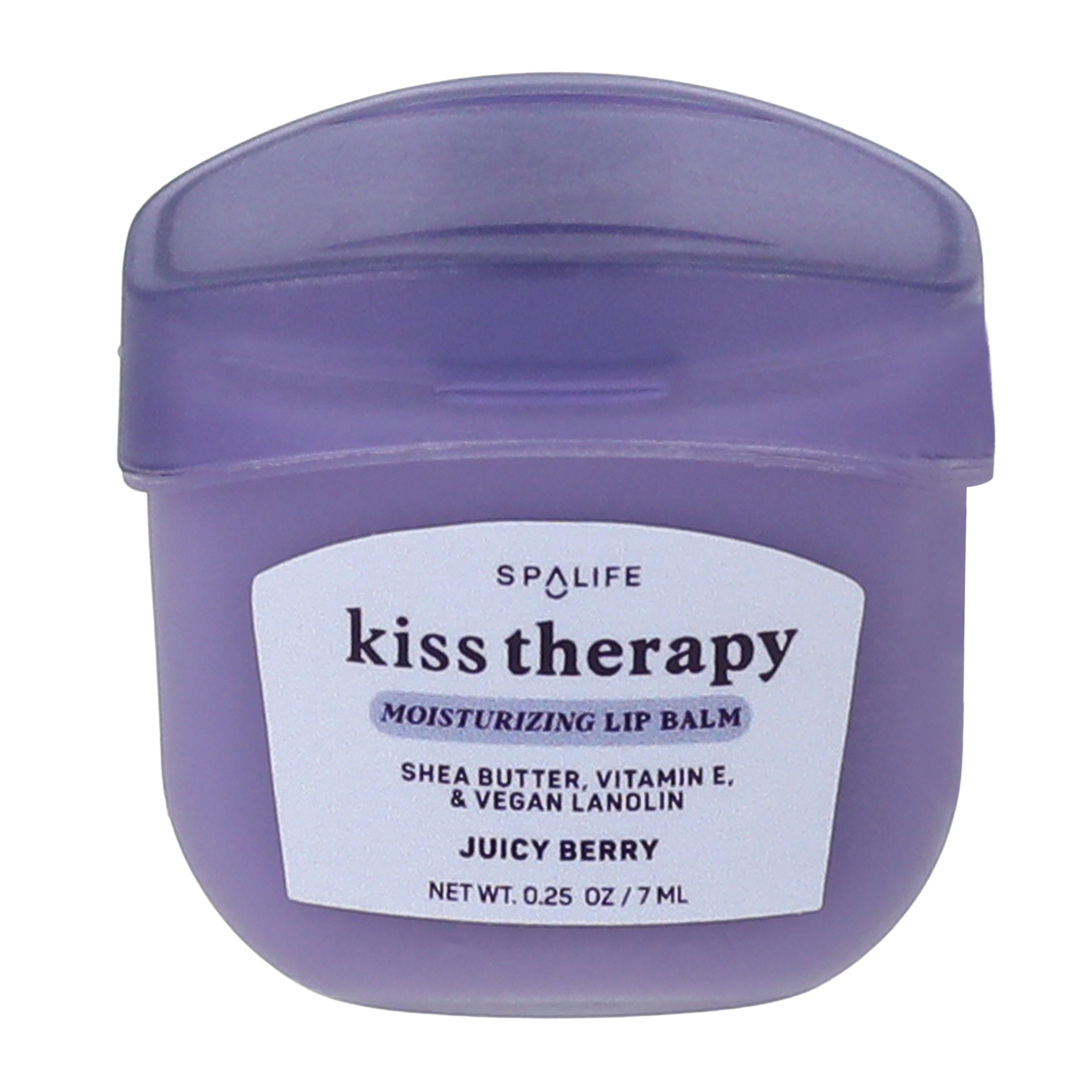 Kiss Therapy Juicy Berry Moisturizing Lip Balm 0.2oz