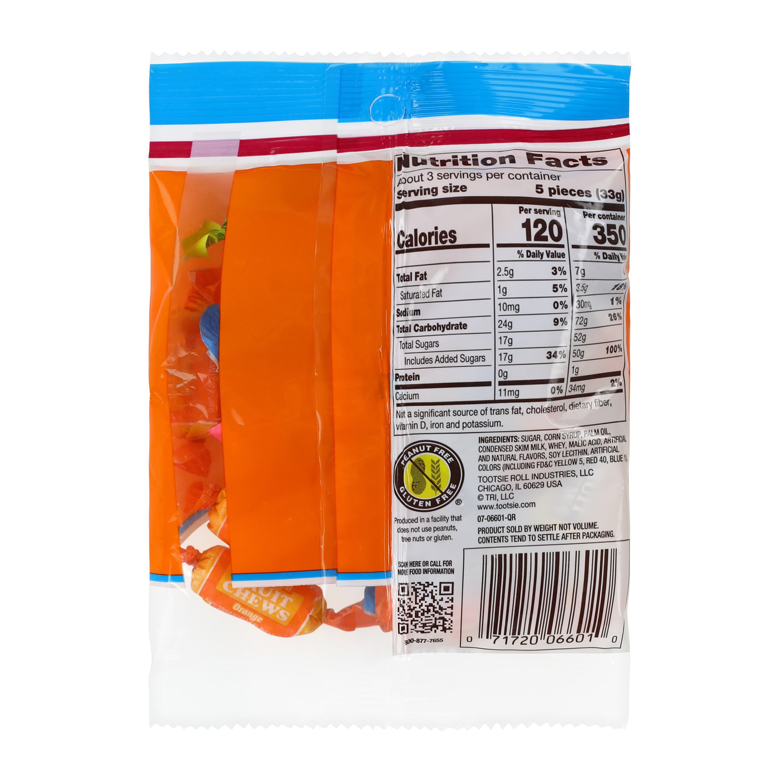 Tootsie® Fruit Chews Candy 3.4oz