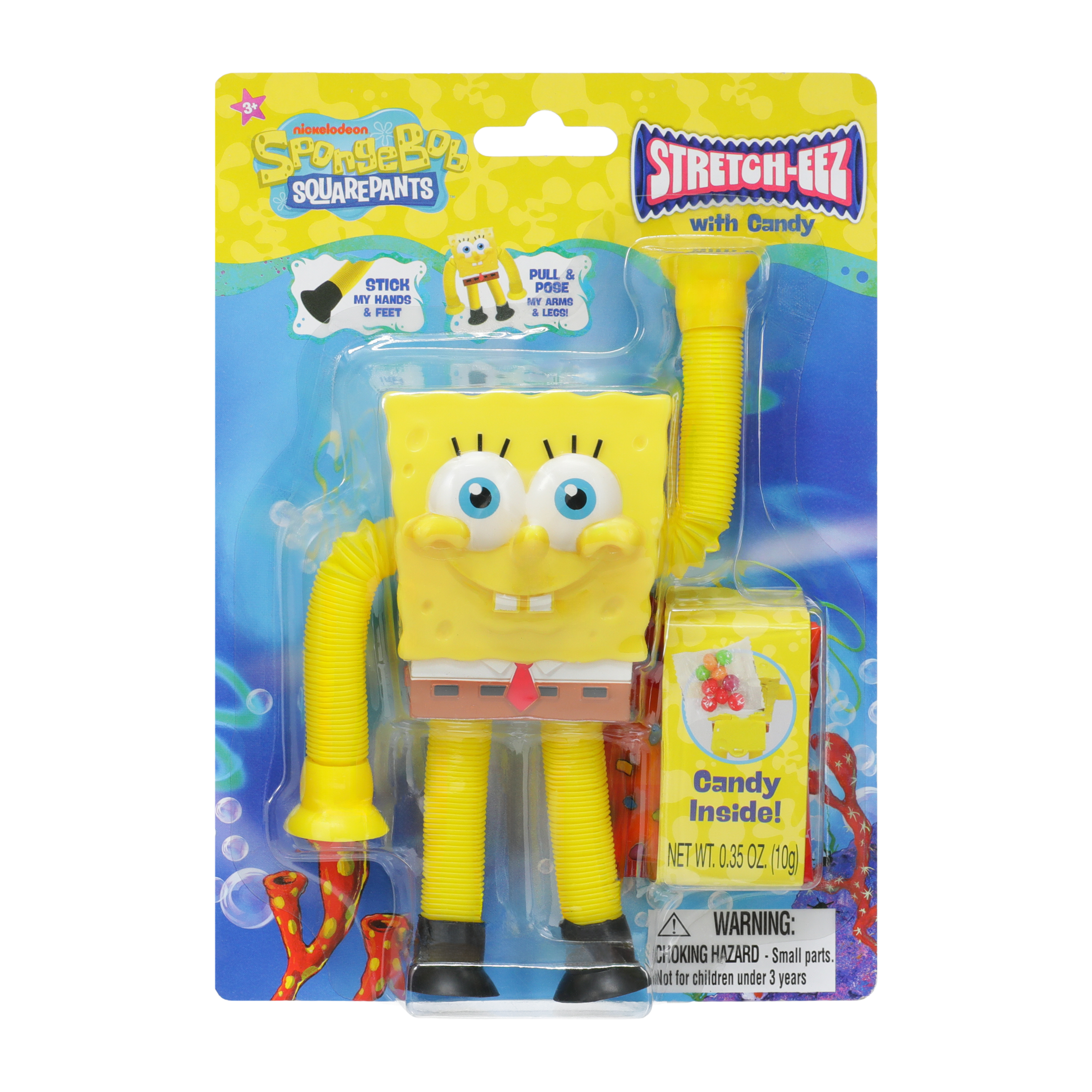 SpongeBob SquarePants™ Stretch-Eez With Candy Toy