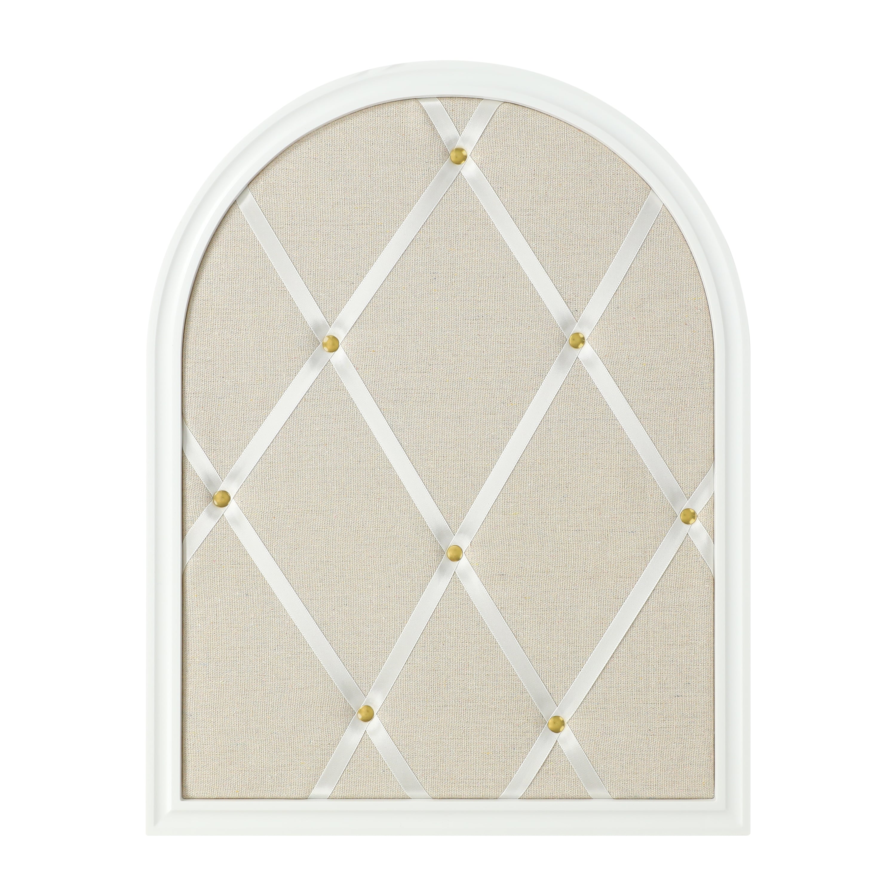 Arched Fabric Wall Pinboard