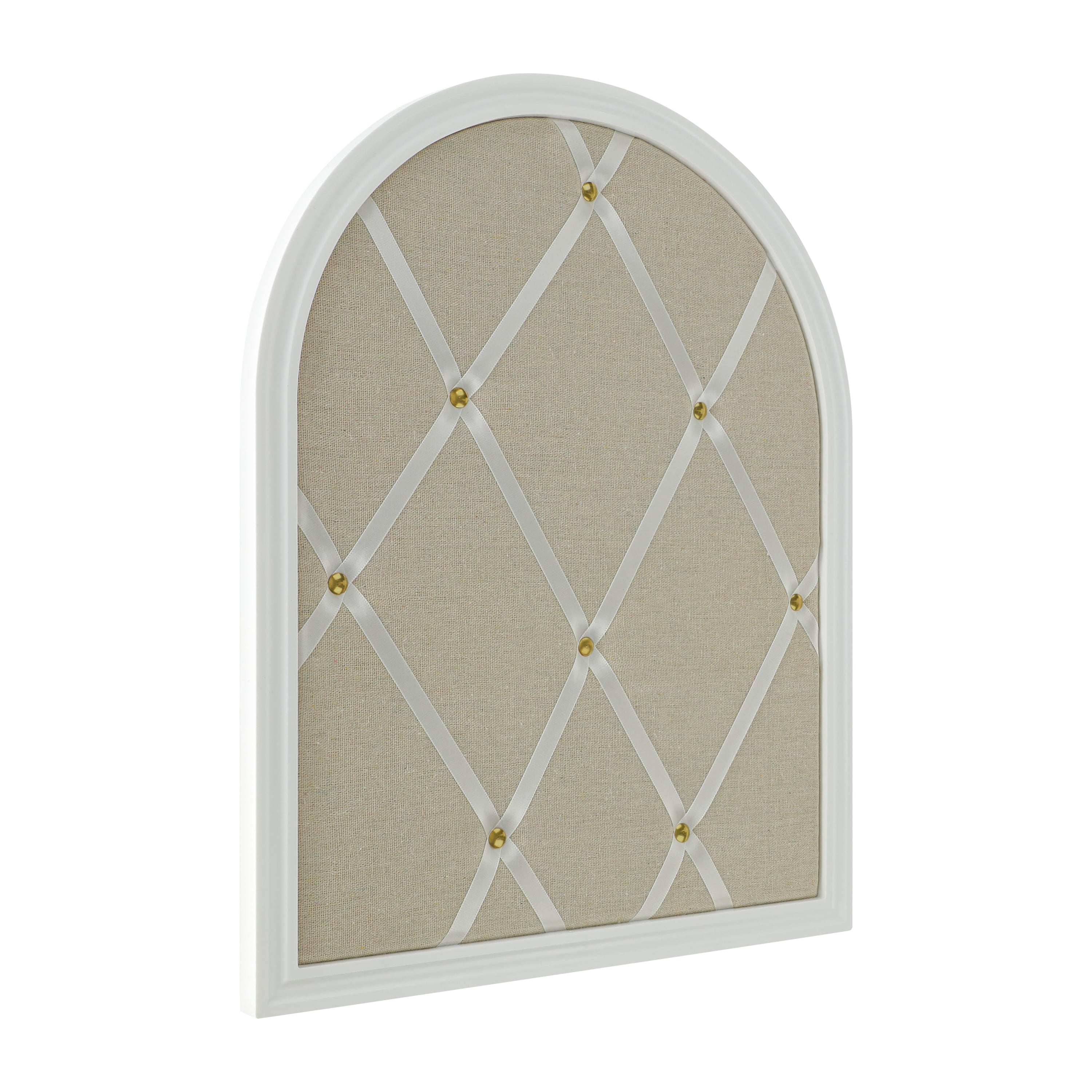 Arched Fabric Wall Pinboard