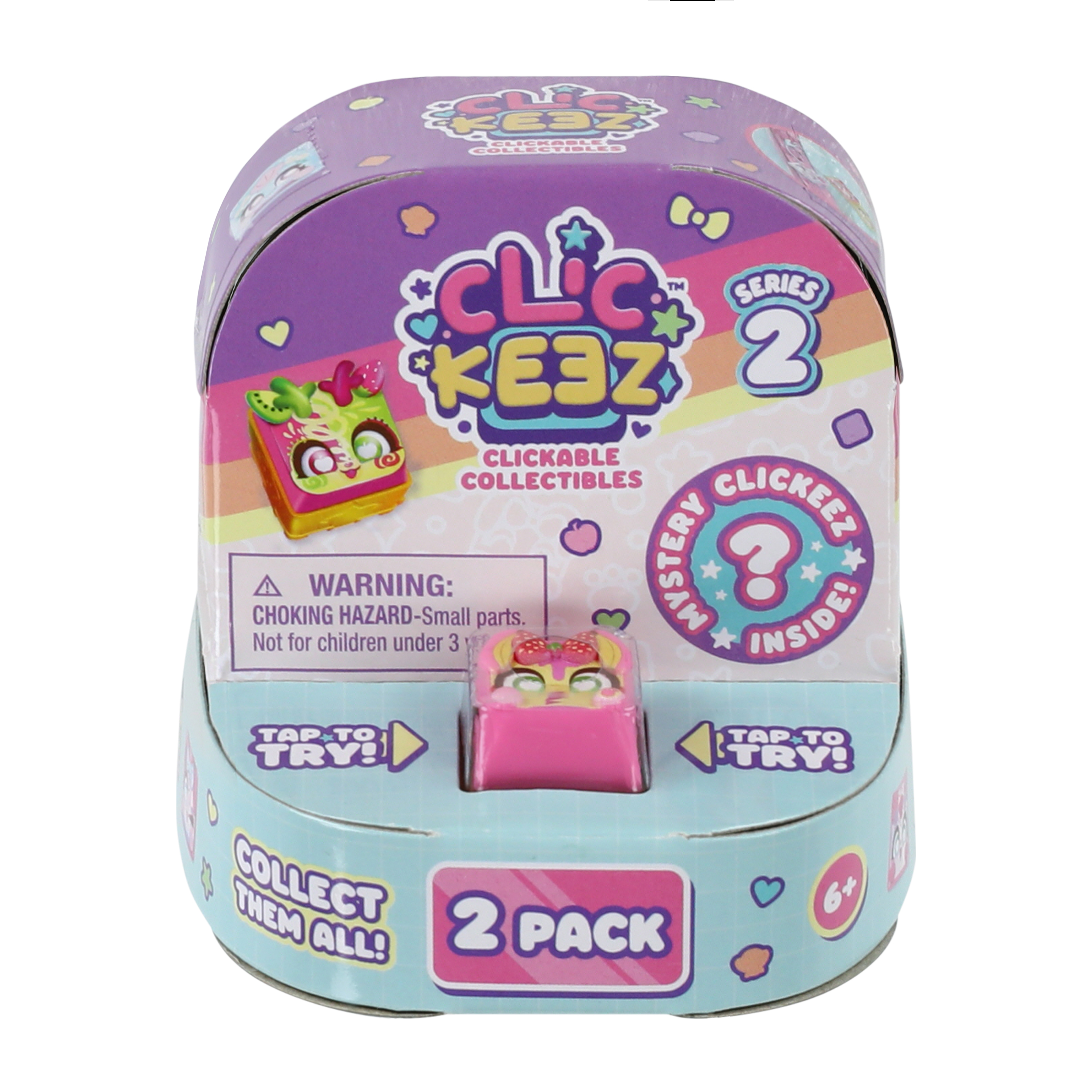 Clickeez™ Clickable Collectibles 2-Pack (Styles May Vary)