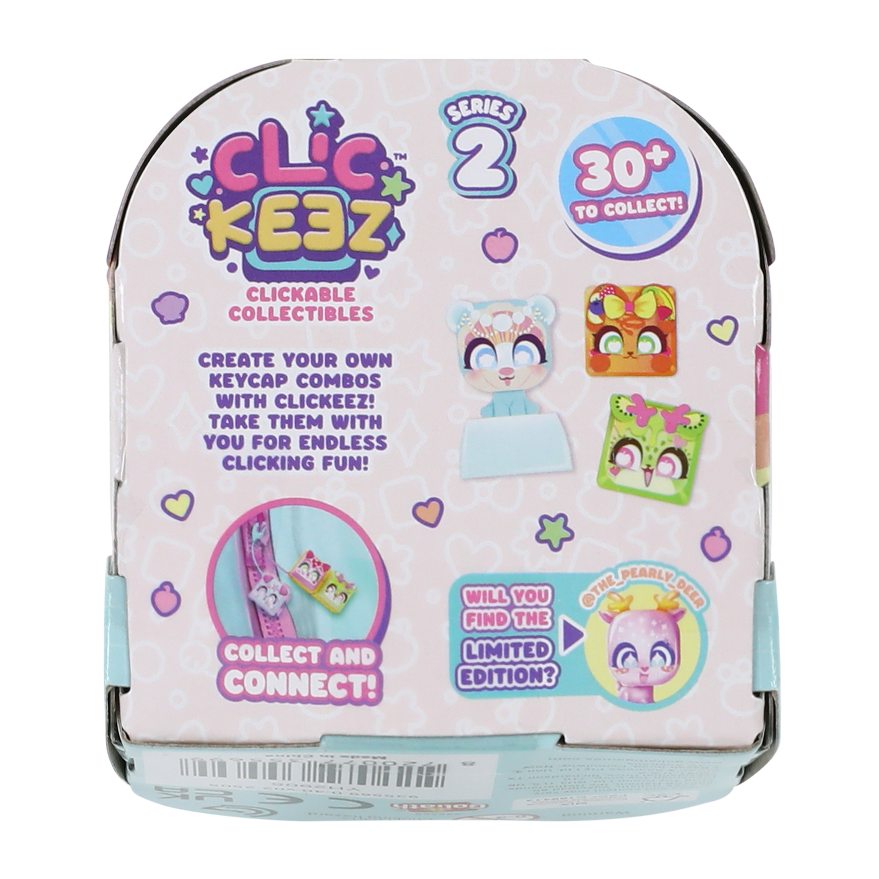 Clickeez™ Clickable Collectibles 2-Pack (Styles May Vary)