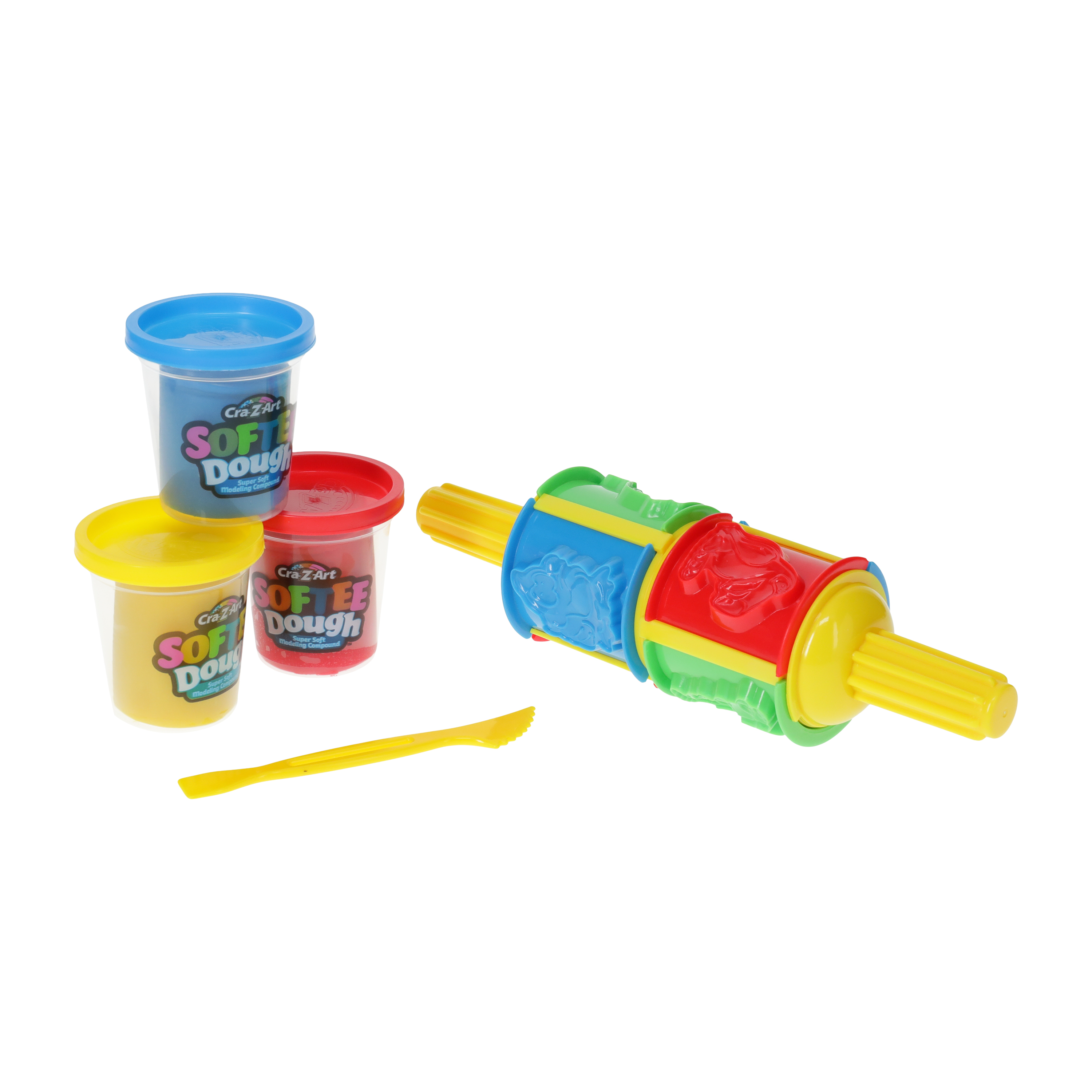 Cra-Z-Art® Softee Dough Roll & Stamp Dough Set 11-Pack 9oz