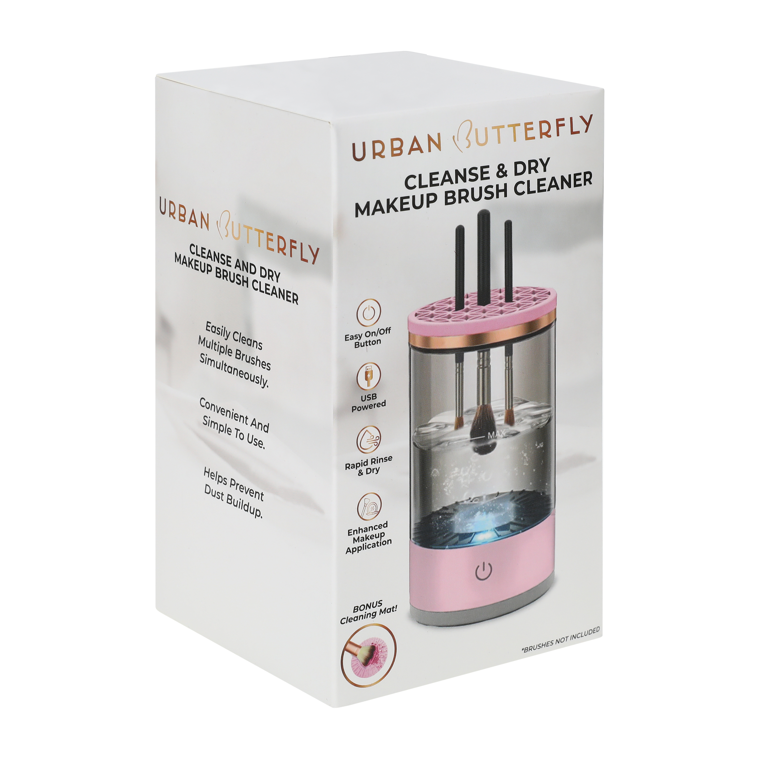 Urban Butterfly Cleanse & Dry Makeup Brush Cleaner
