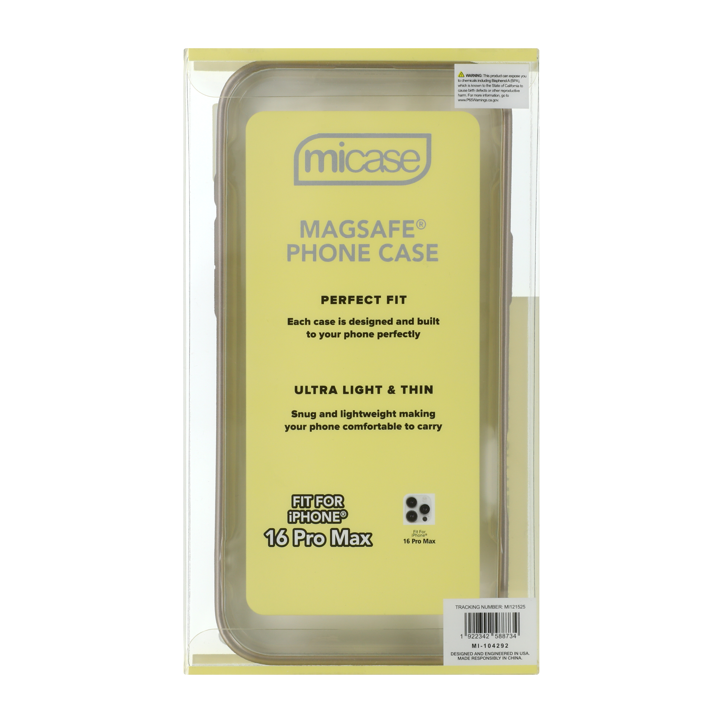 iPhone 16 Pro Max® MagSafe® Textured Metallic Phone Case