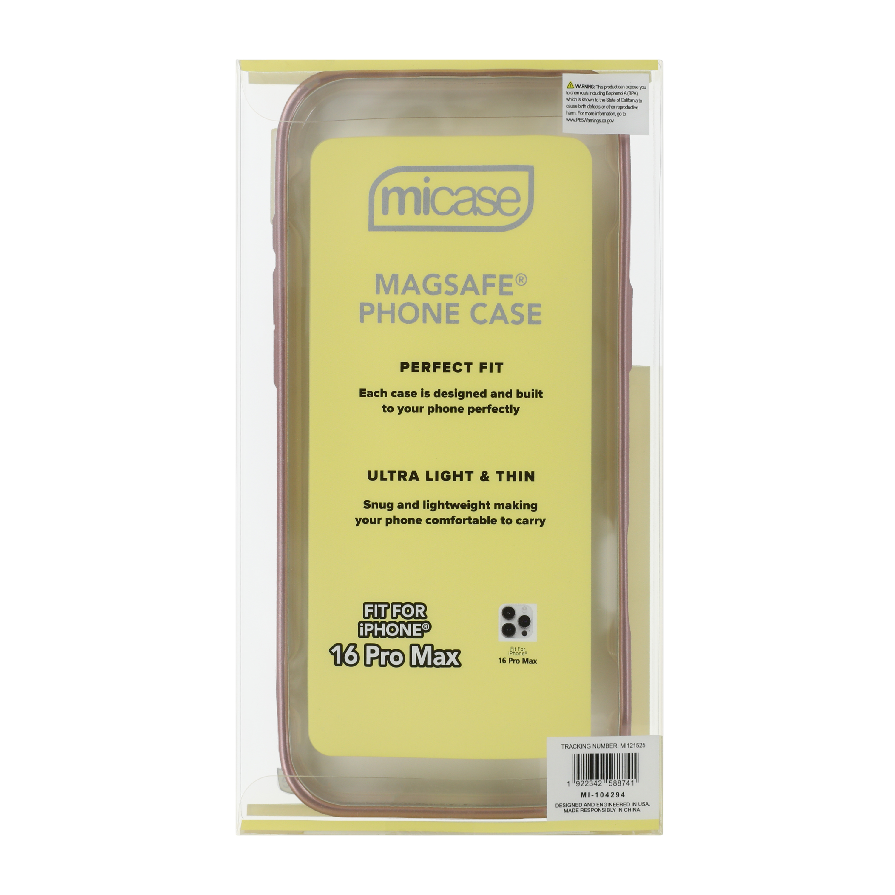 iPhone 16 Pro Max® MagSafe® Textured Metallic Phone Case