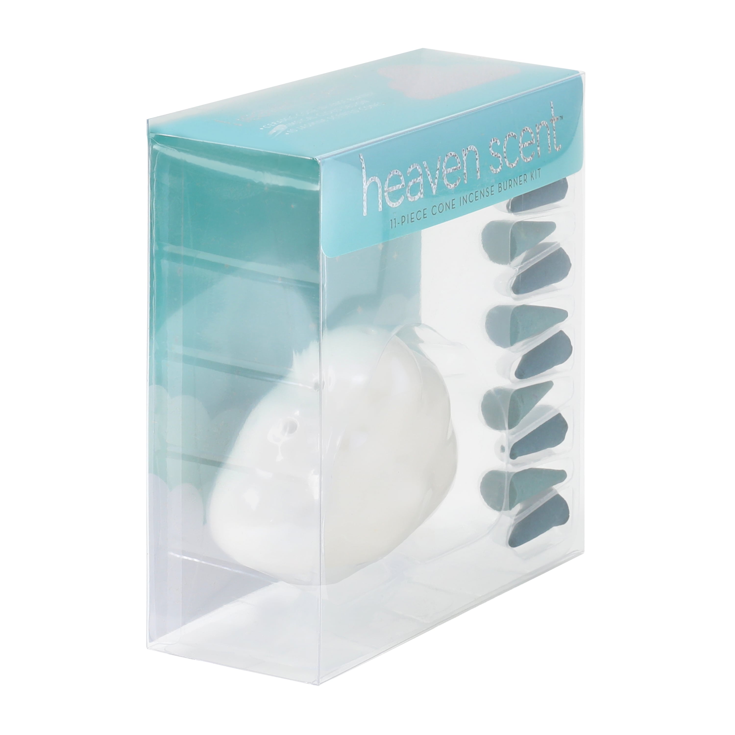 Heaven Scent™ Cone Incense Burner Kit 11-Pack