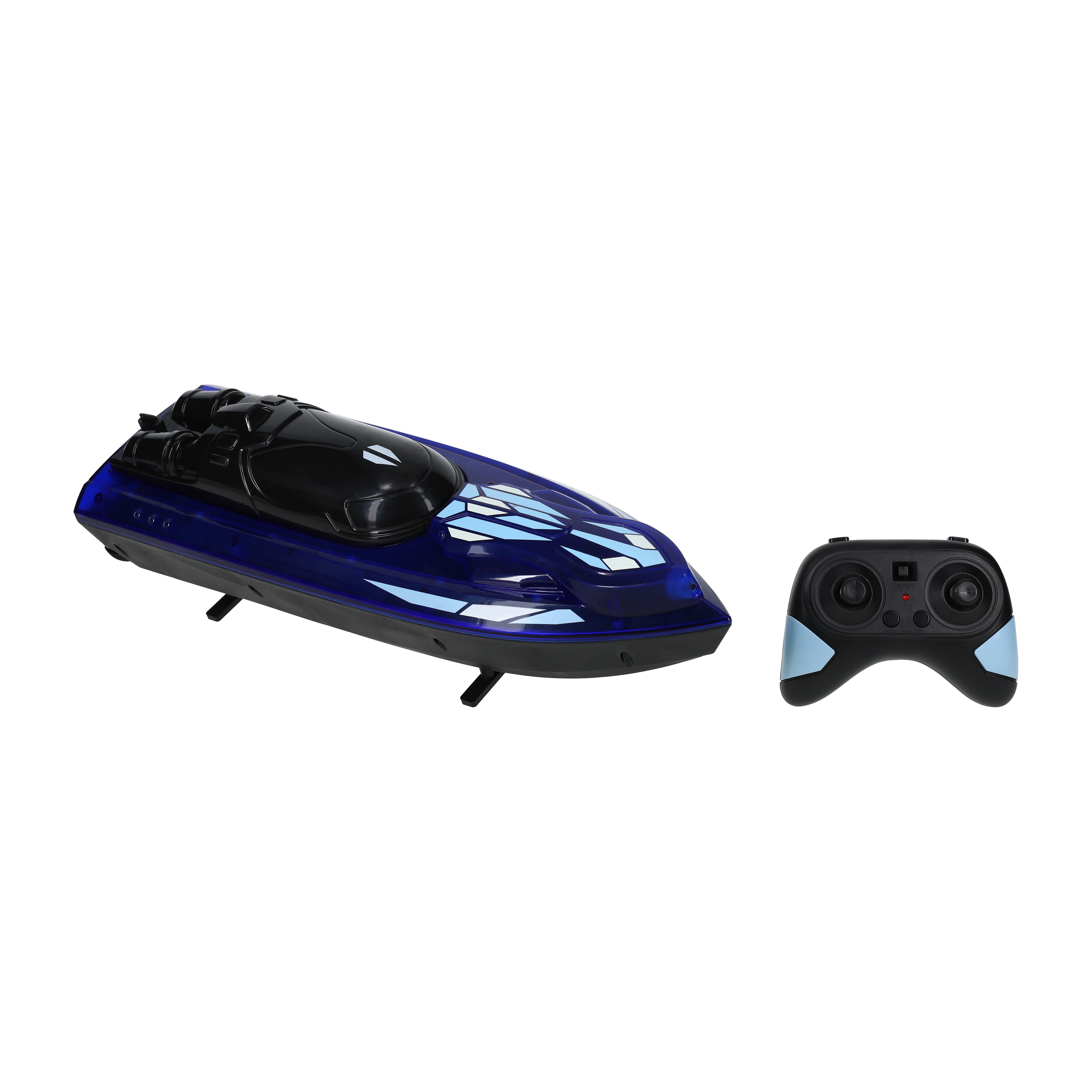 XVB™ Remote Control Water Blaster LED Speed Boat Toy