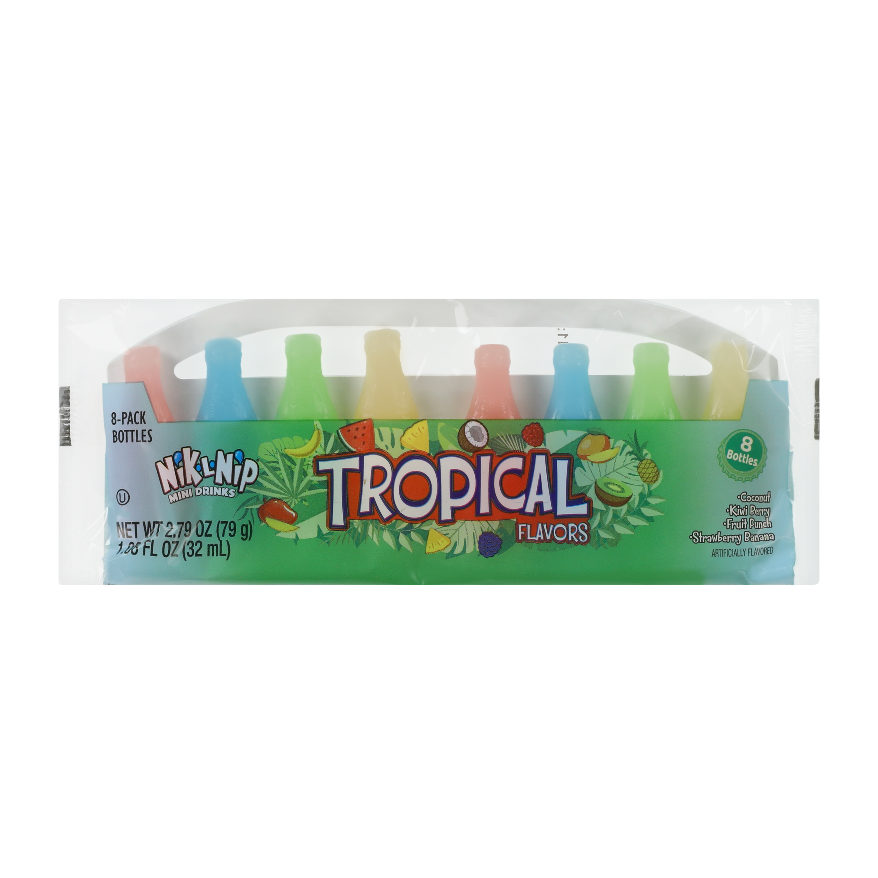 Nik-L-Nip® Mini Tropical Flavor Drinks 8-Pack 2.7oz